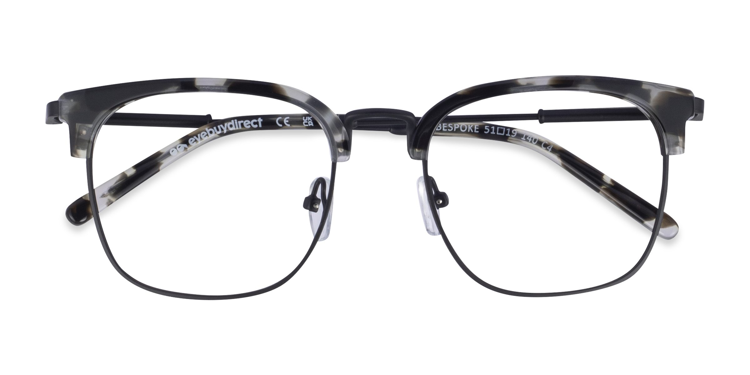 Gray Tortoise Bespoke -  Acétate Lunettes de vue