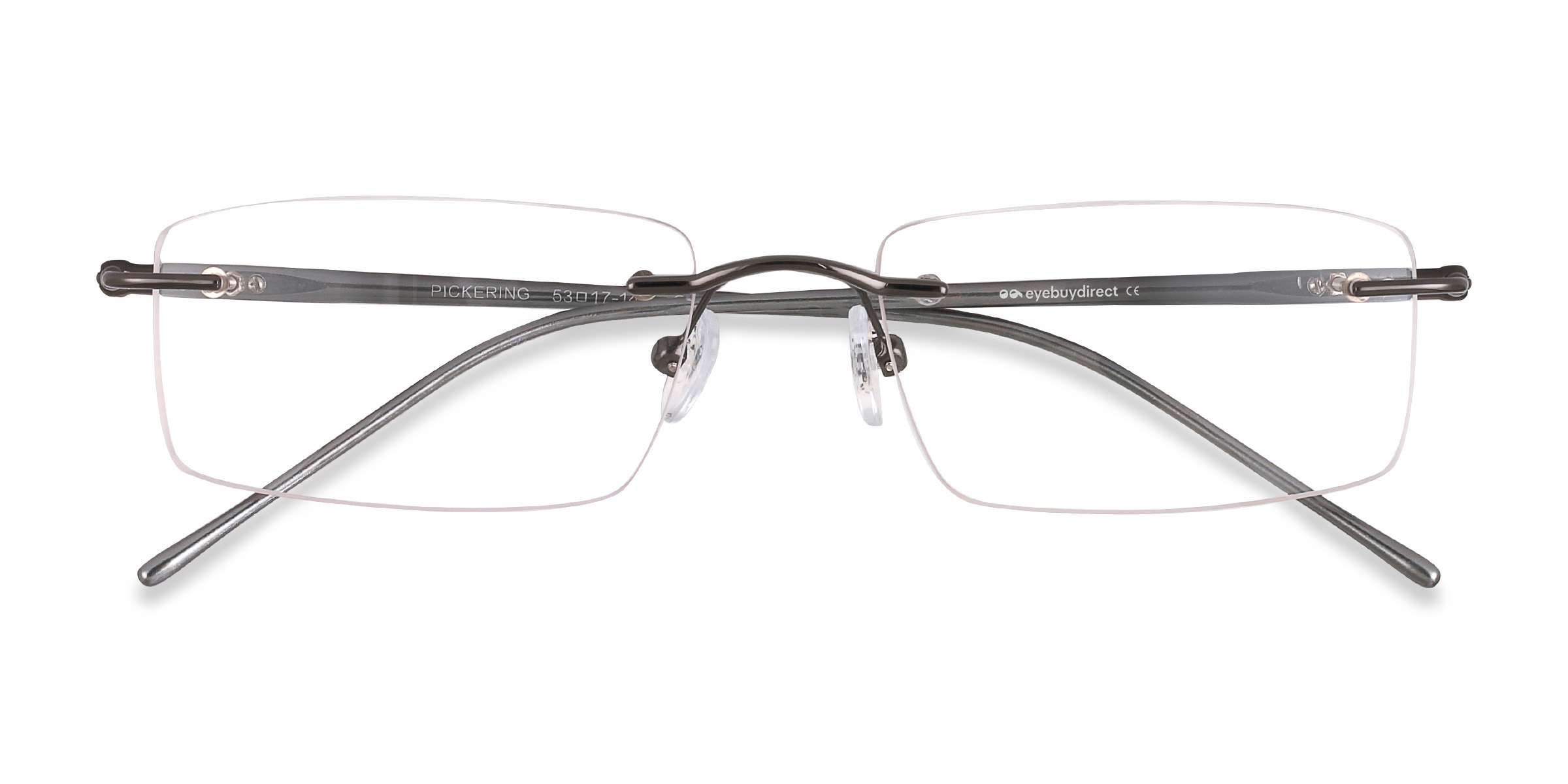 Gunmetal Pickering -  Métal Lunettes de vue