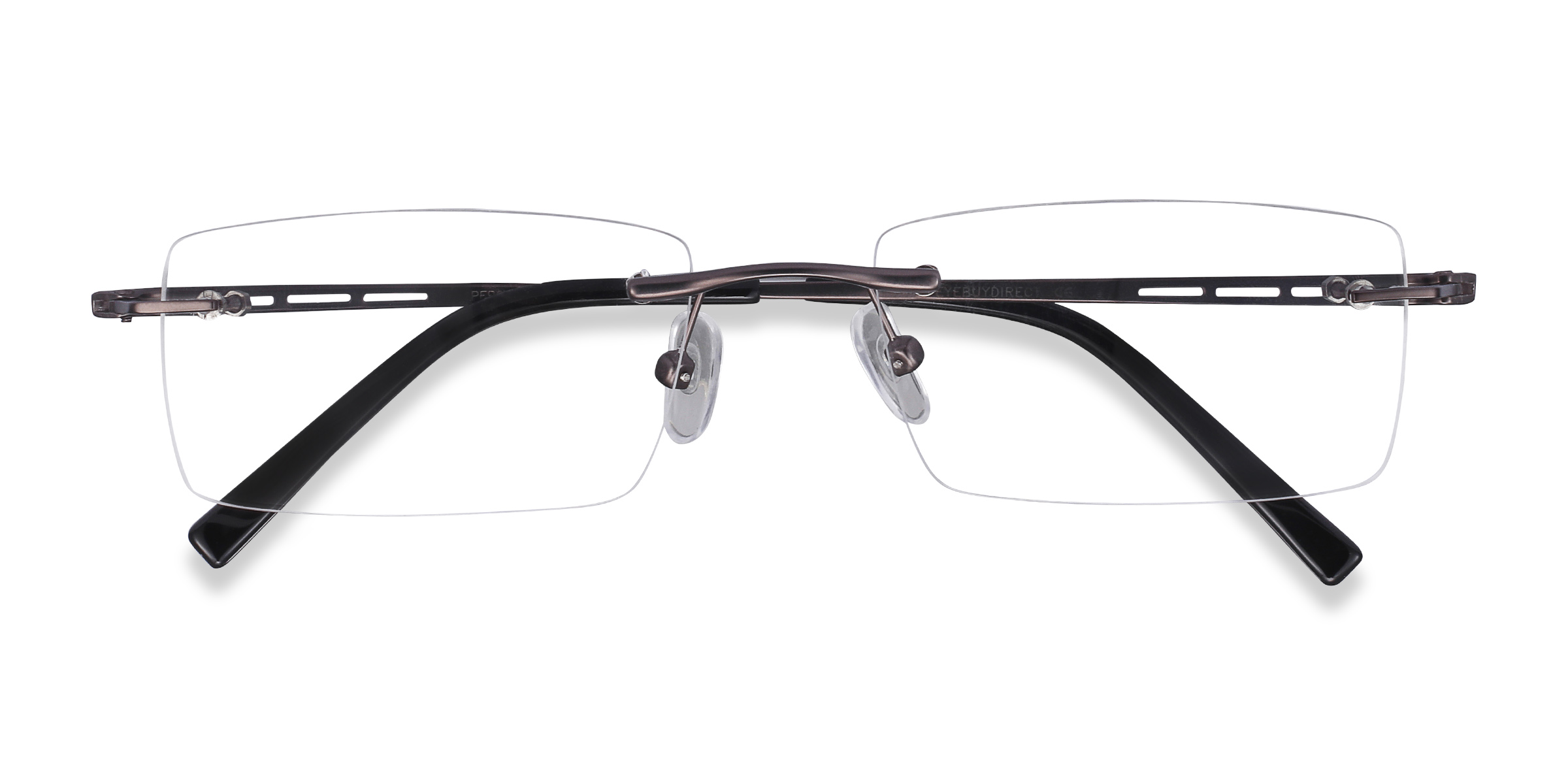 Gunmetal Percy -  Metal Eyeglasses