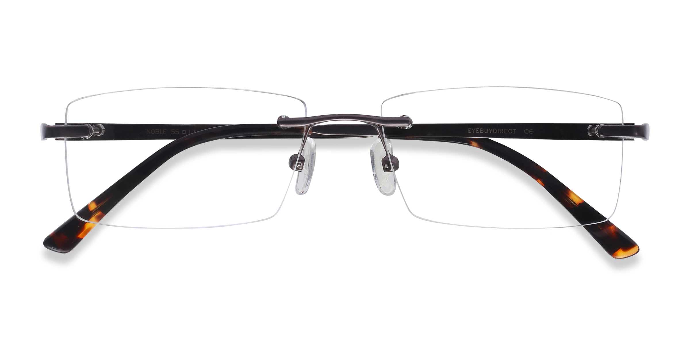 Gunmetal Noble -  Métal Lunettes de vue