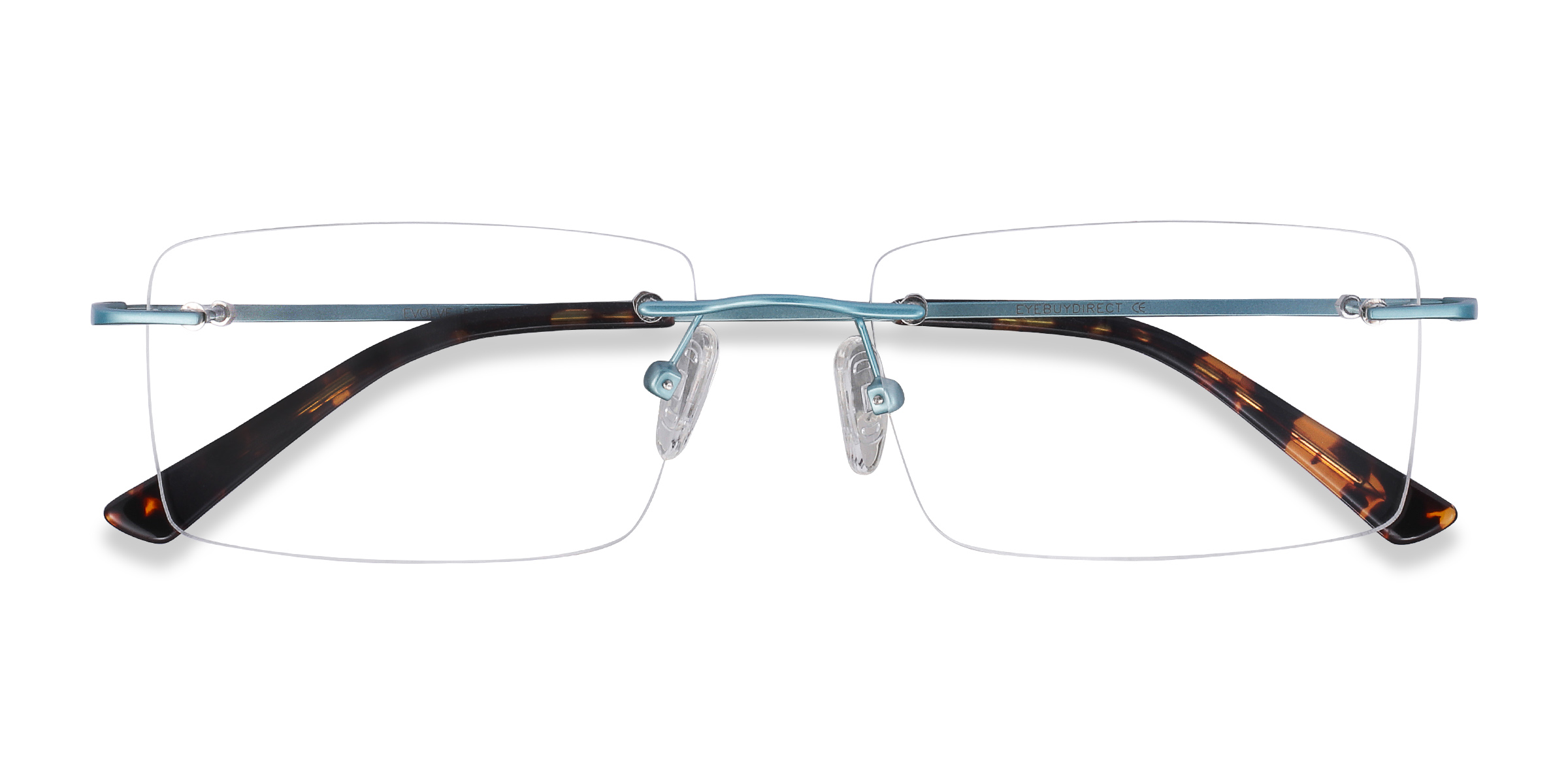 Bleu Evolve -  Métal Lunettes de vue