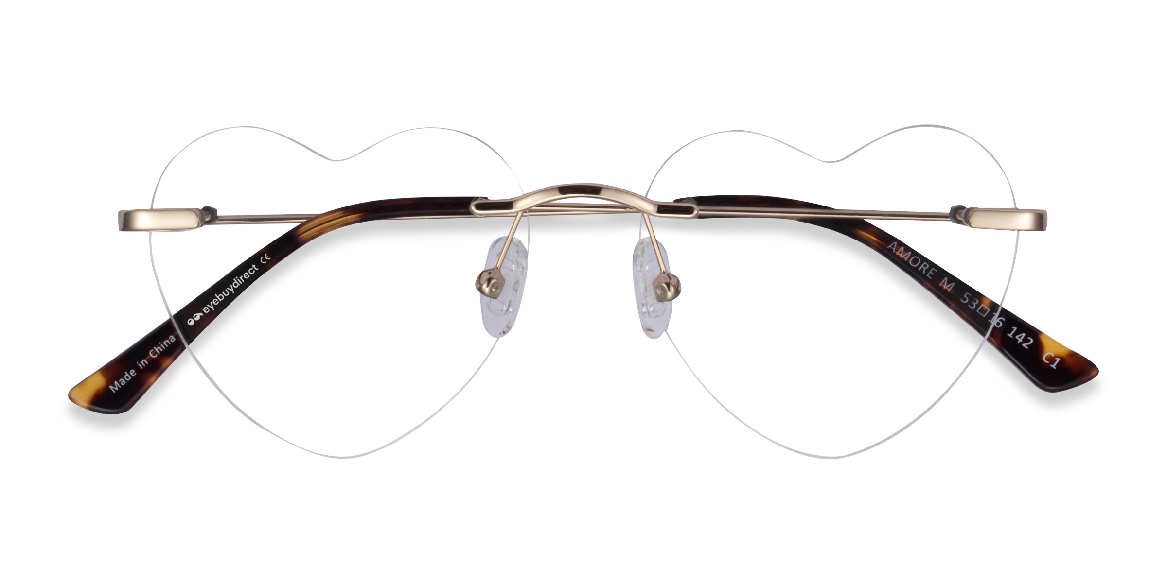 Gold Amore -  Metal Eyeglasses
