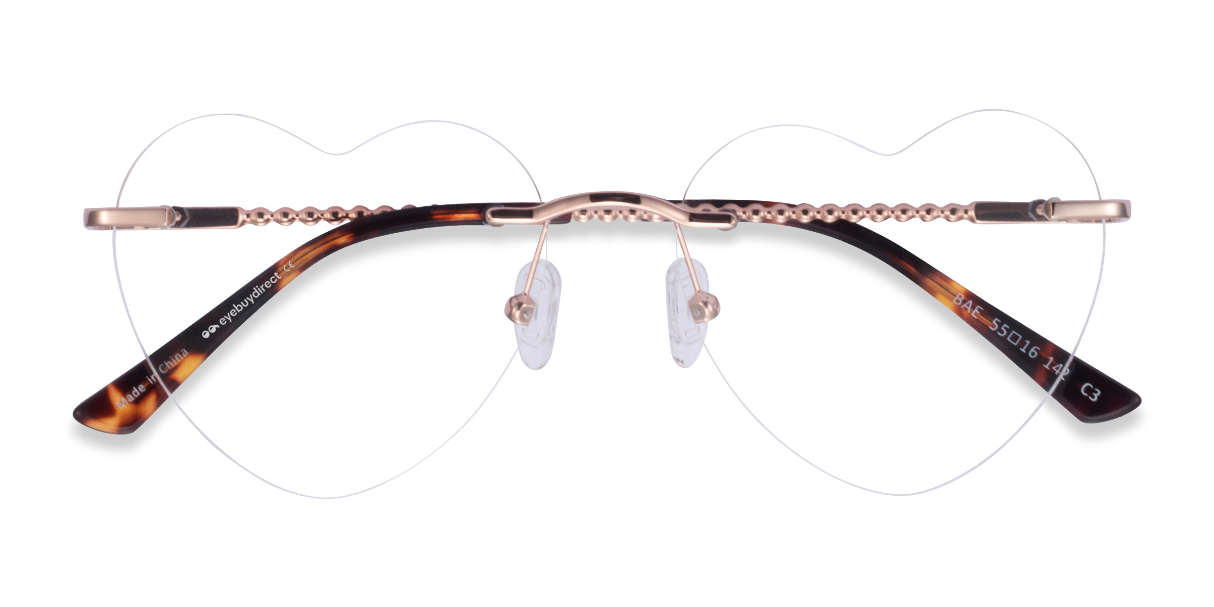 Or rose Bae -  Métal Lunettes de vue
