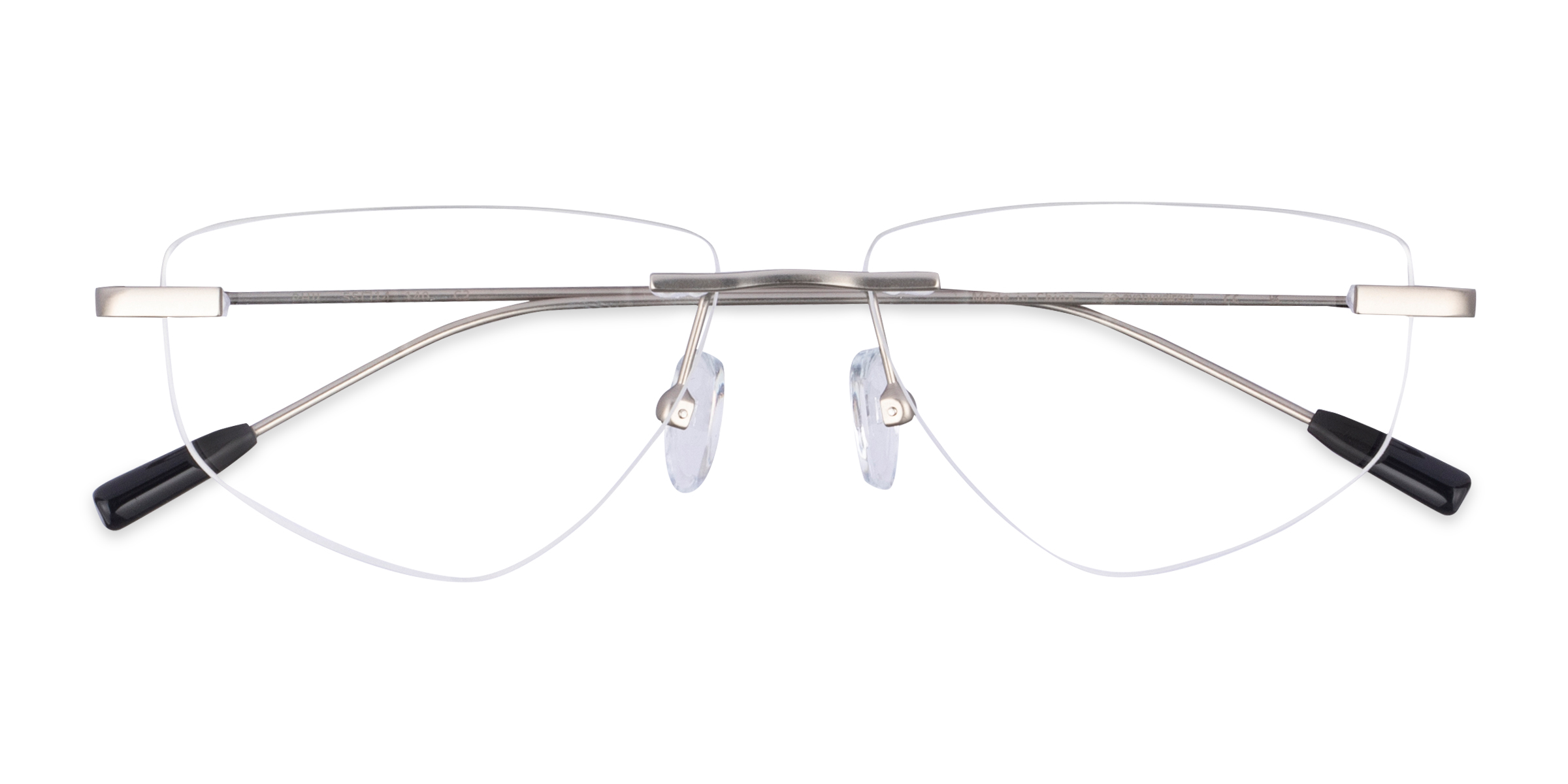 Matte Silver Phil -  Métal Lunettes de vue