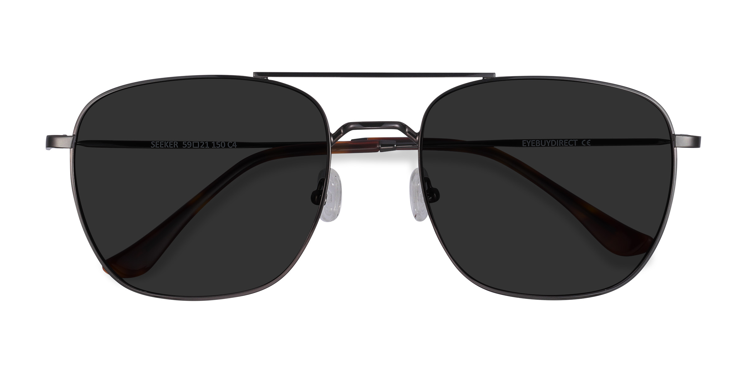 Gunmetal Seeker -  Métal Lunettes de soleil