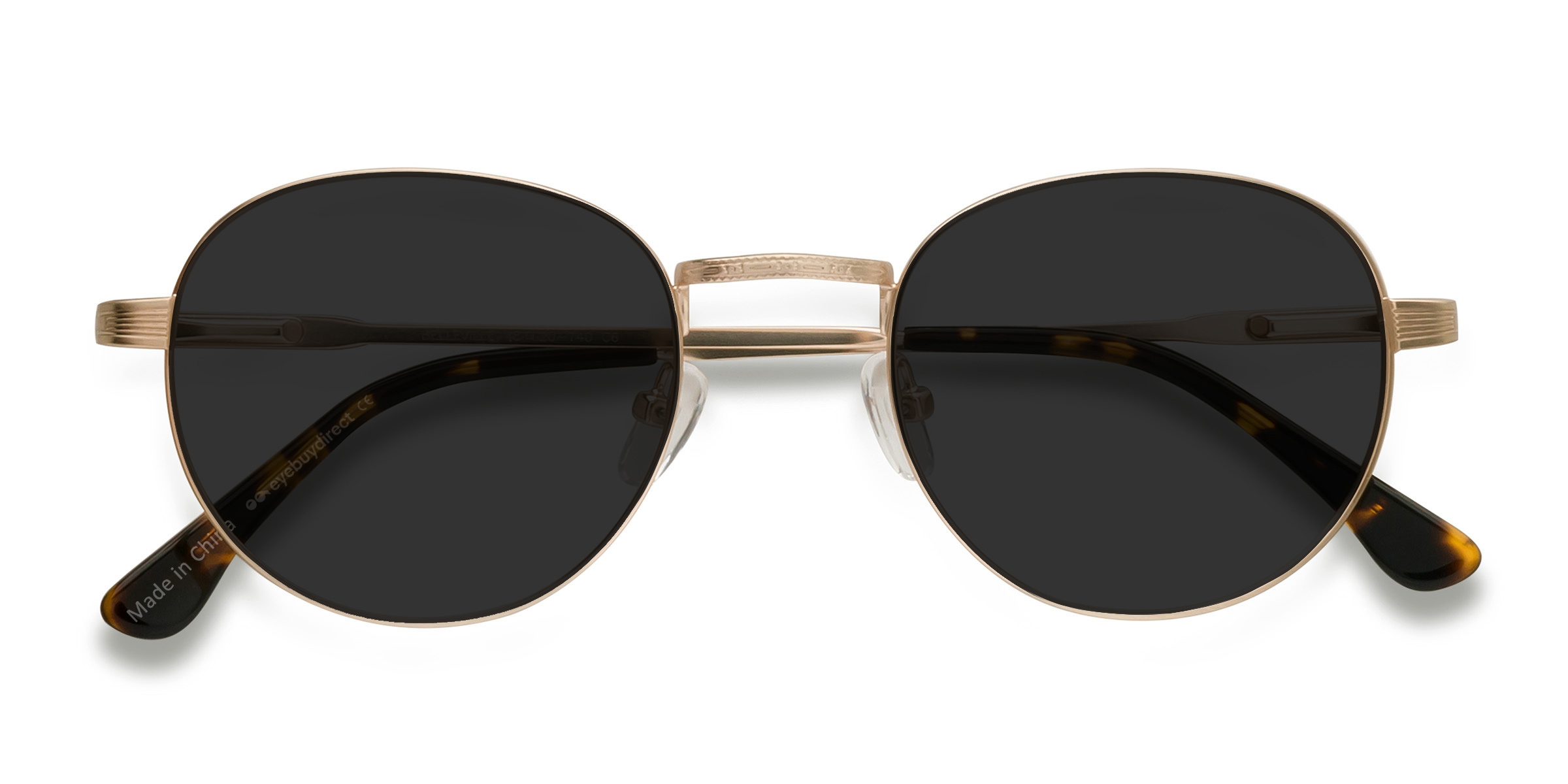 Gold Sun Belleville -  Metal Sunglasses