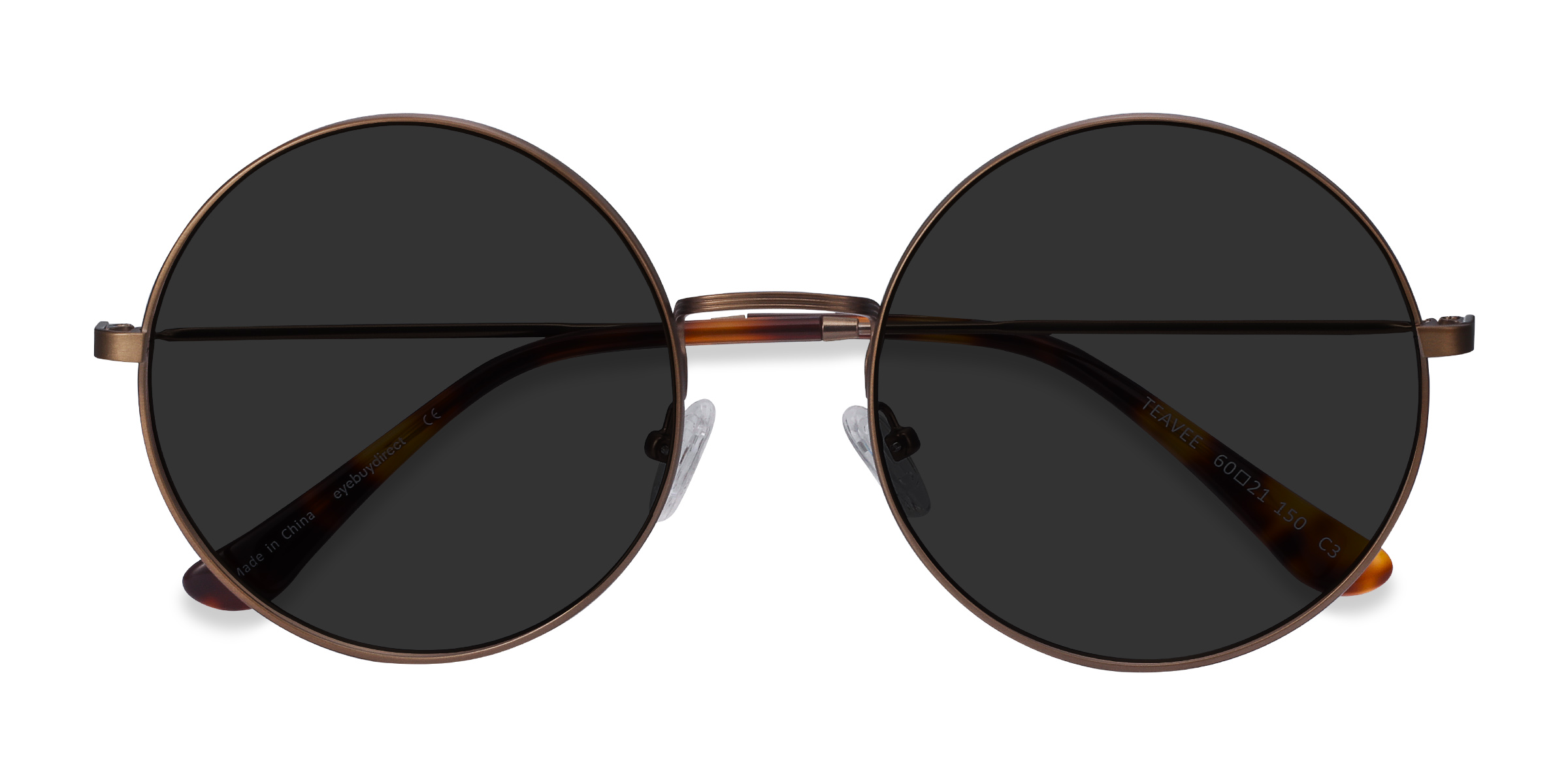 Bronze Teavee -  Metal Sunglasses