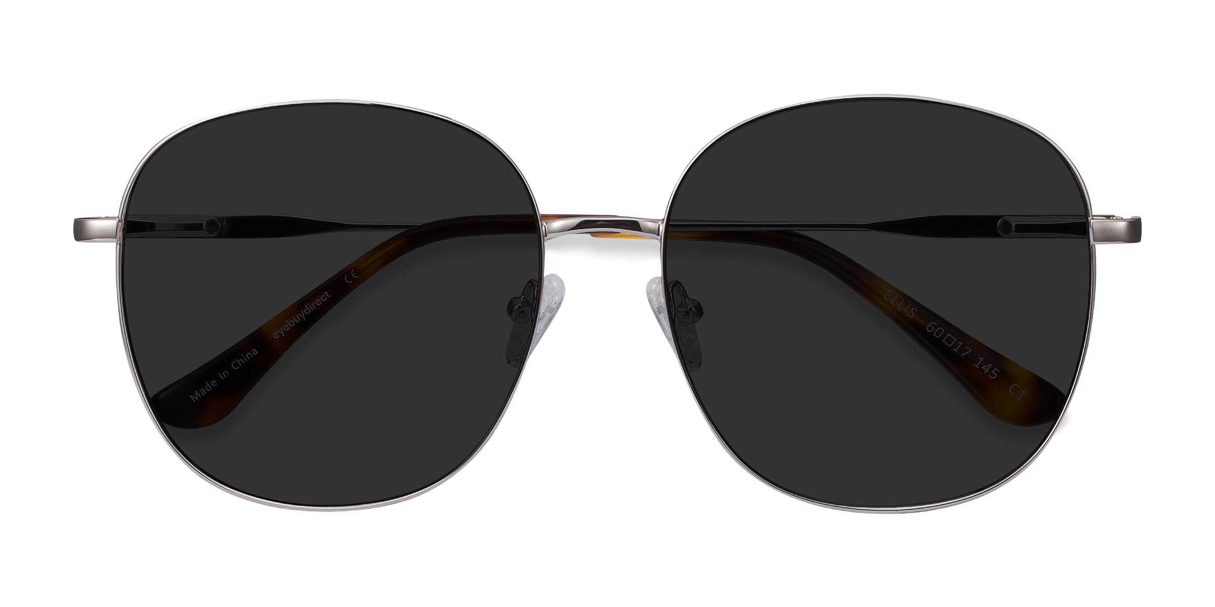 Argenté Ellis -  Métal Lunettes de soleil