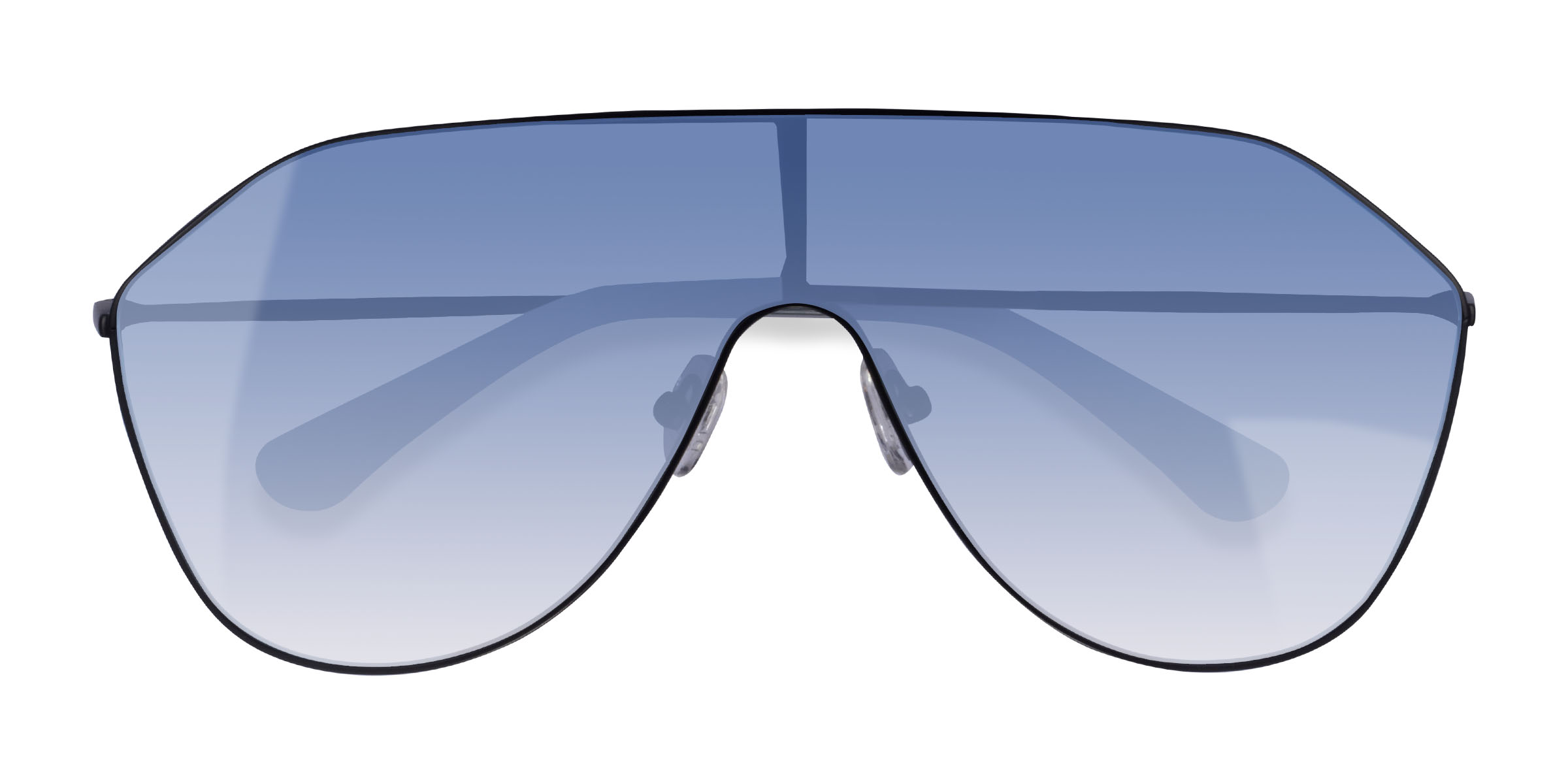 Noir Infinite -  Métal Lunettes de soleil