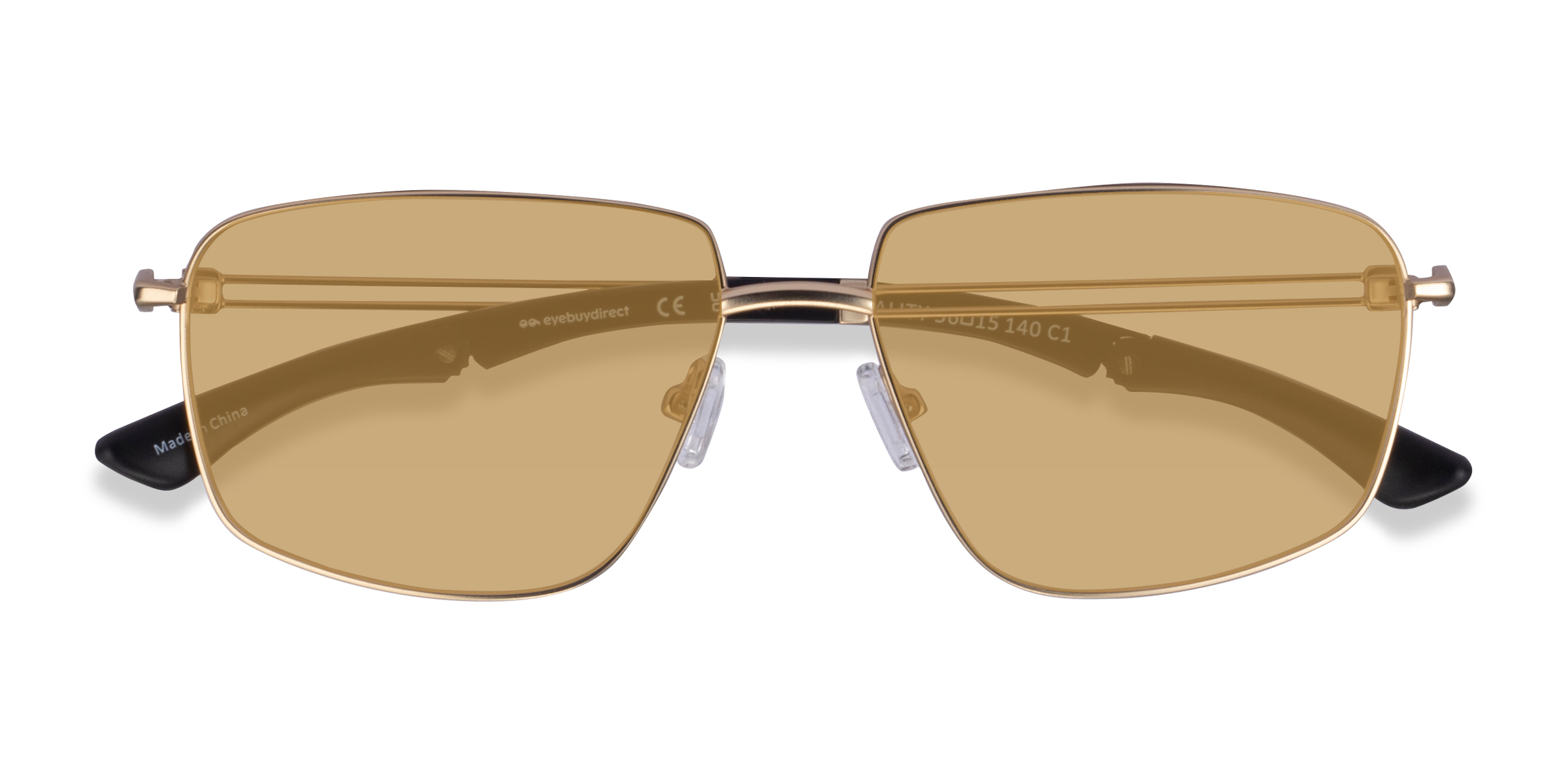 Matte Gold Vitality -  Métal Lunettes de soleil