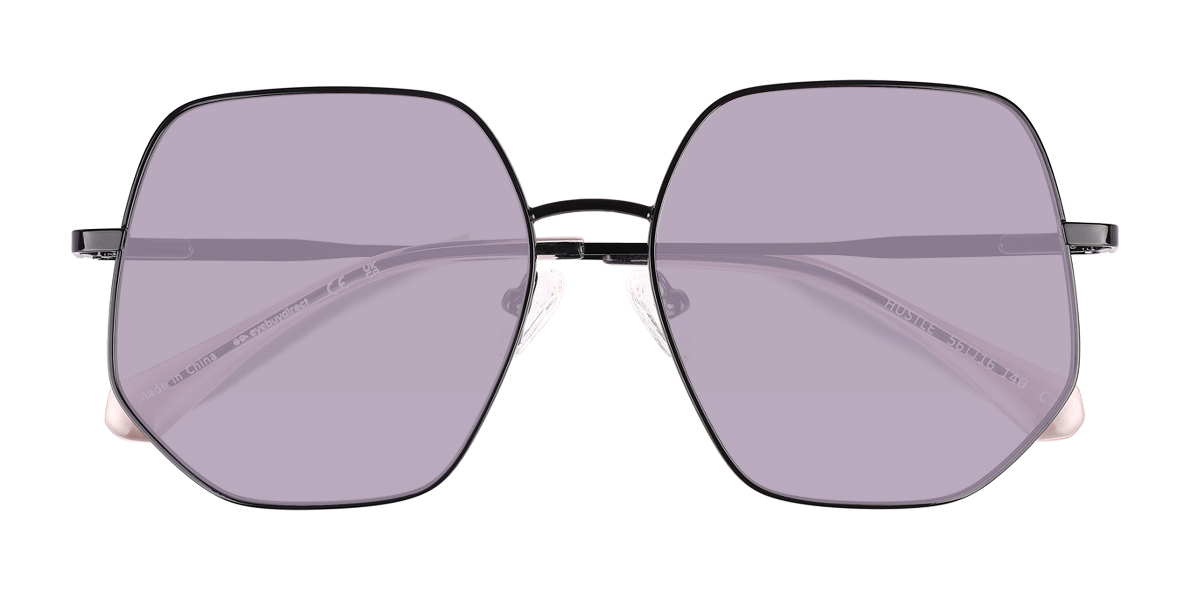 Black Hustle -  Metal Sunglasses