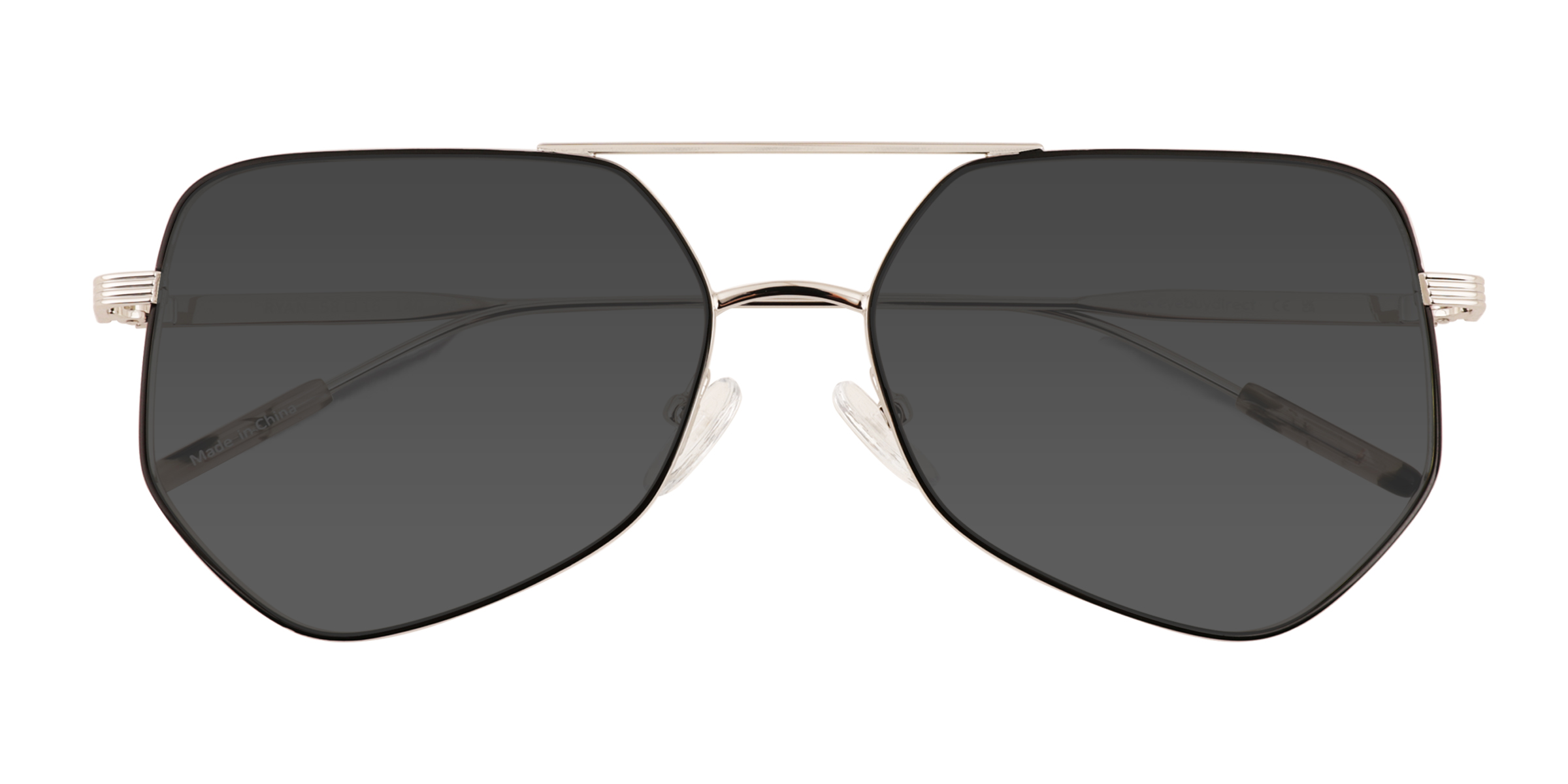 Black Silver Ryan -  Métal Lunettes de soleil