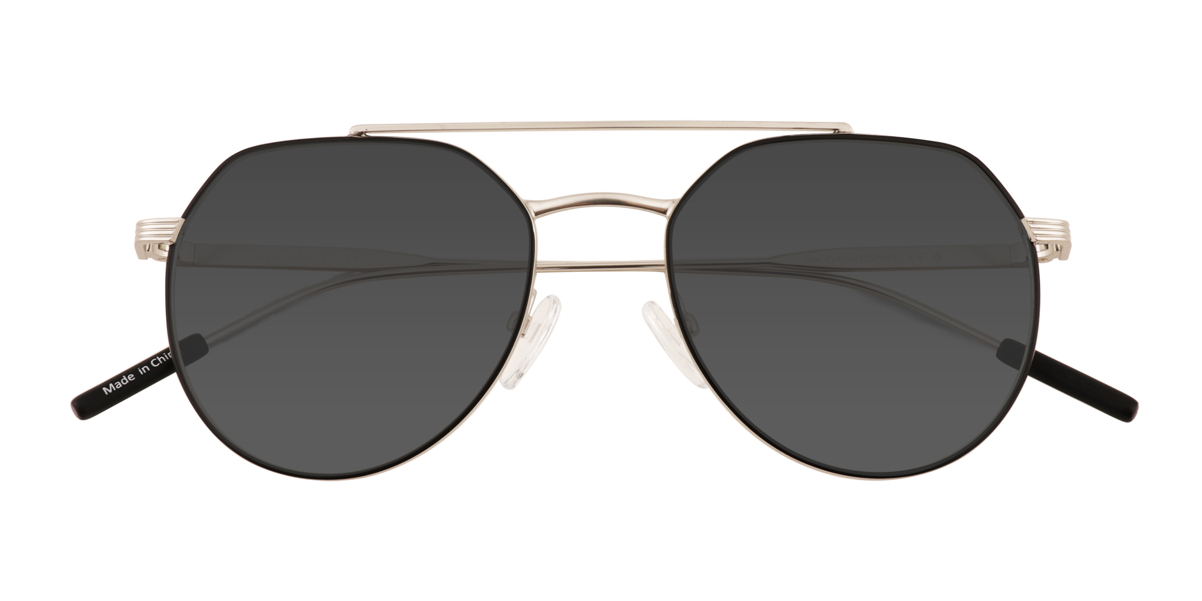 Black Silver Kye -  Métal Lunettes de soleil