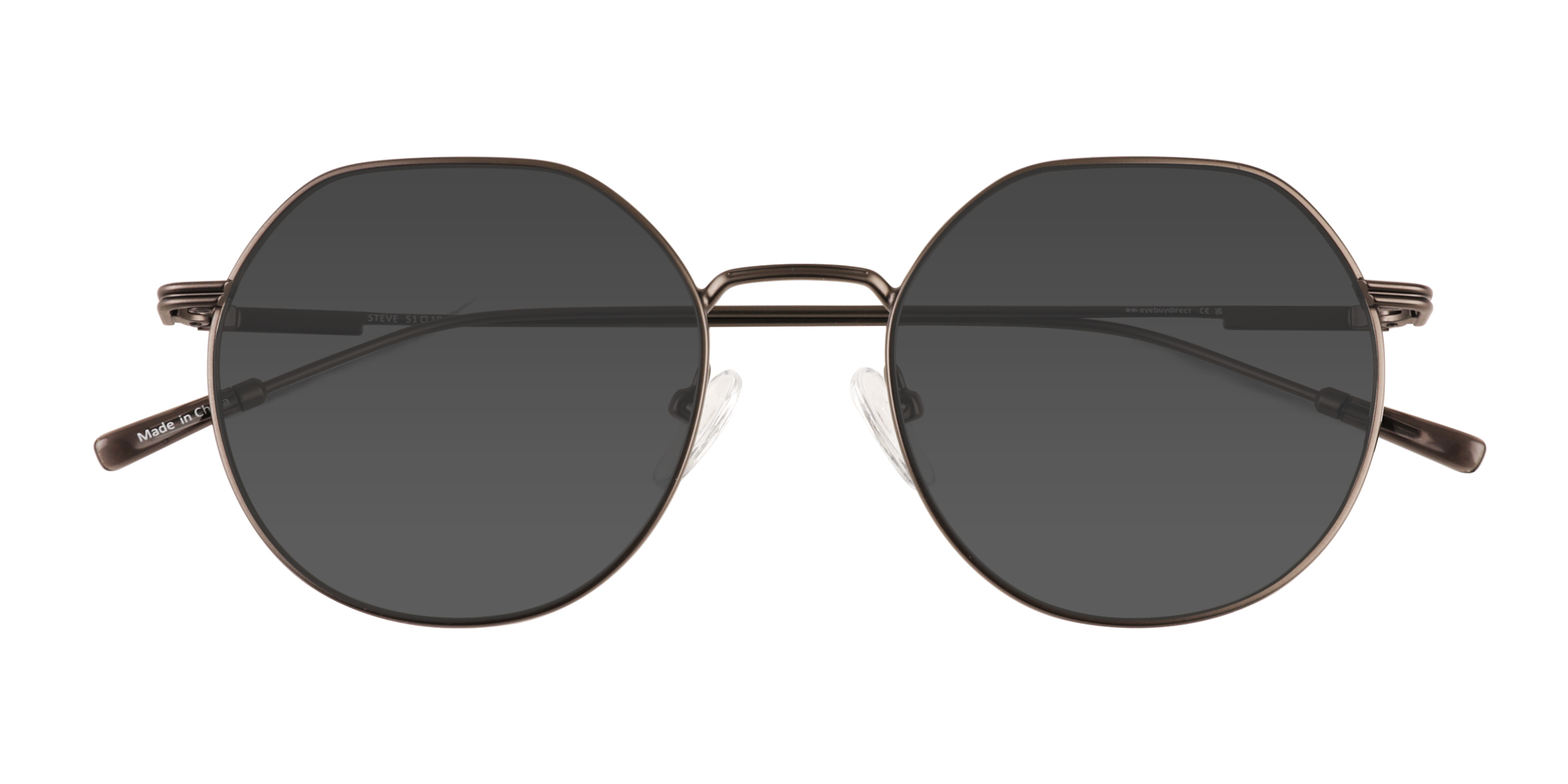 Matte Gunmetal Steve -  Métal Lunettes de soleil