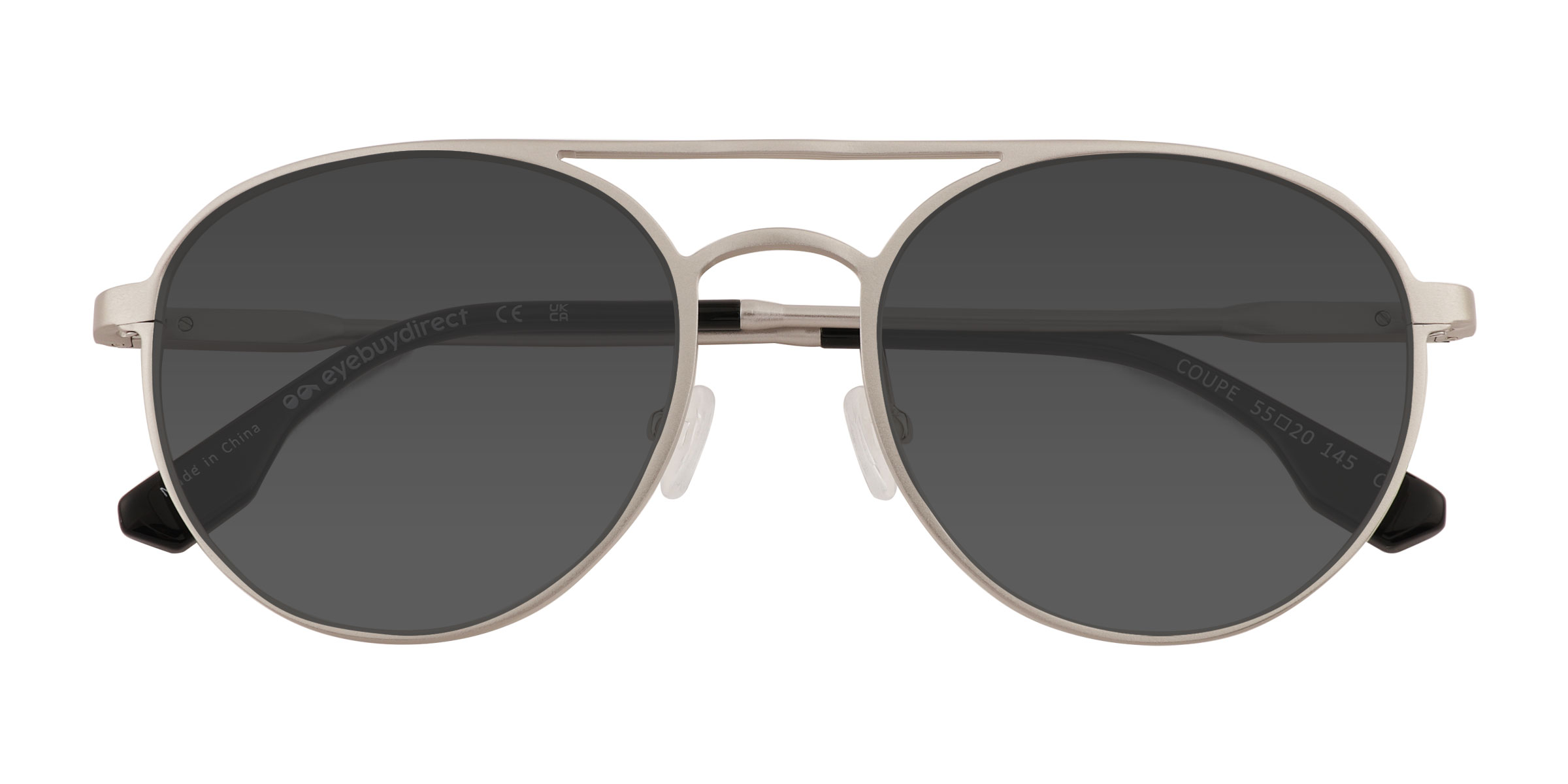 Matte Silver Coupe -  Aluminium-alloy Lunettes de soleil
