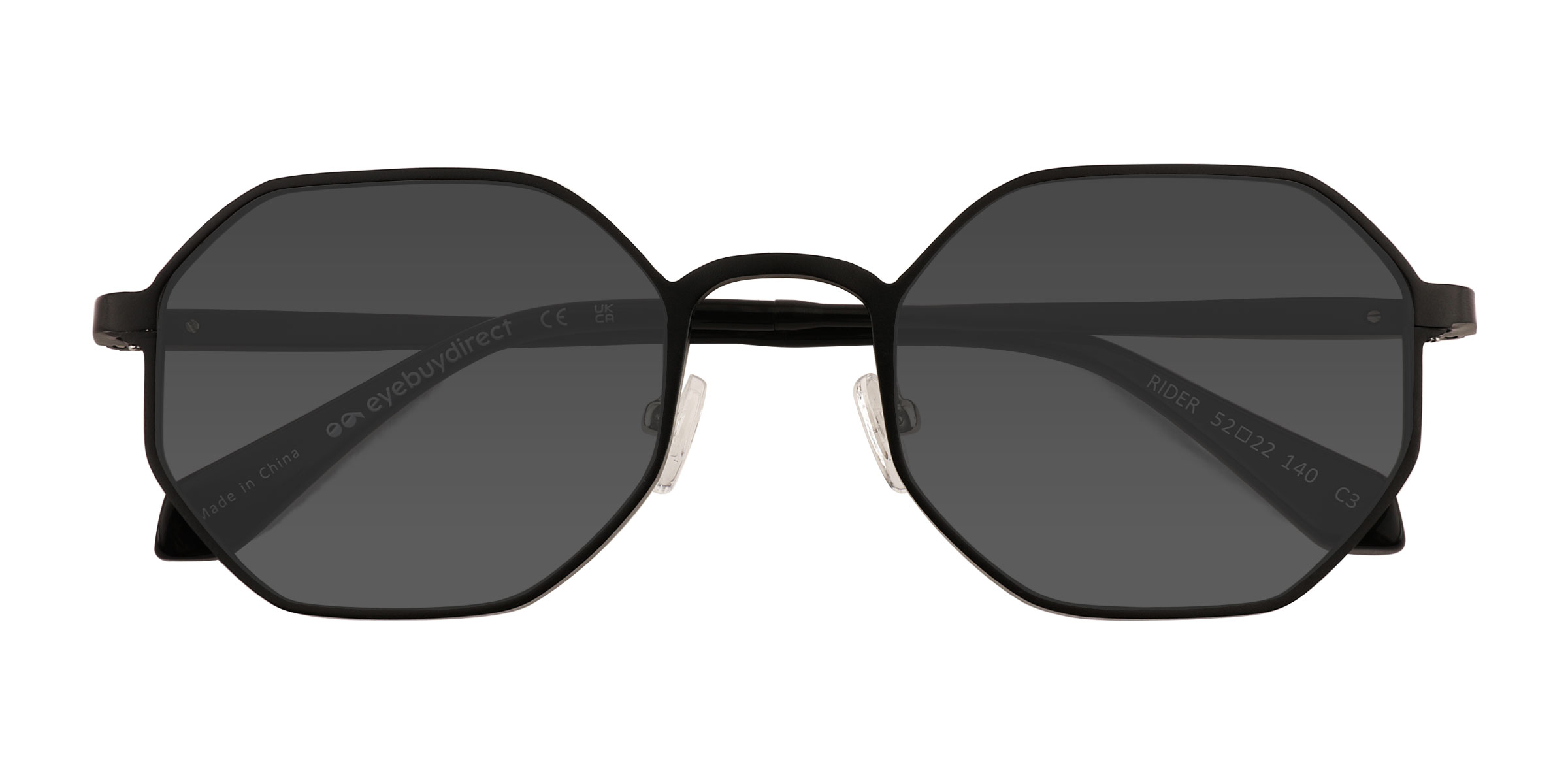Matte Black Rider -  Aluminium-alloy Lunettes de soleil