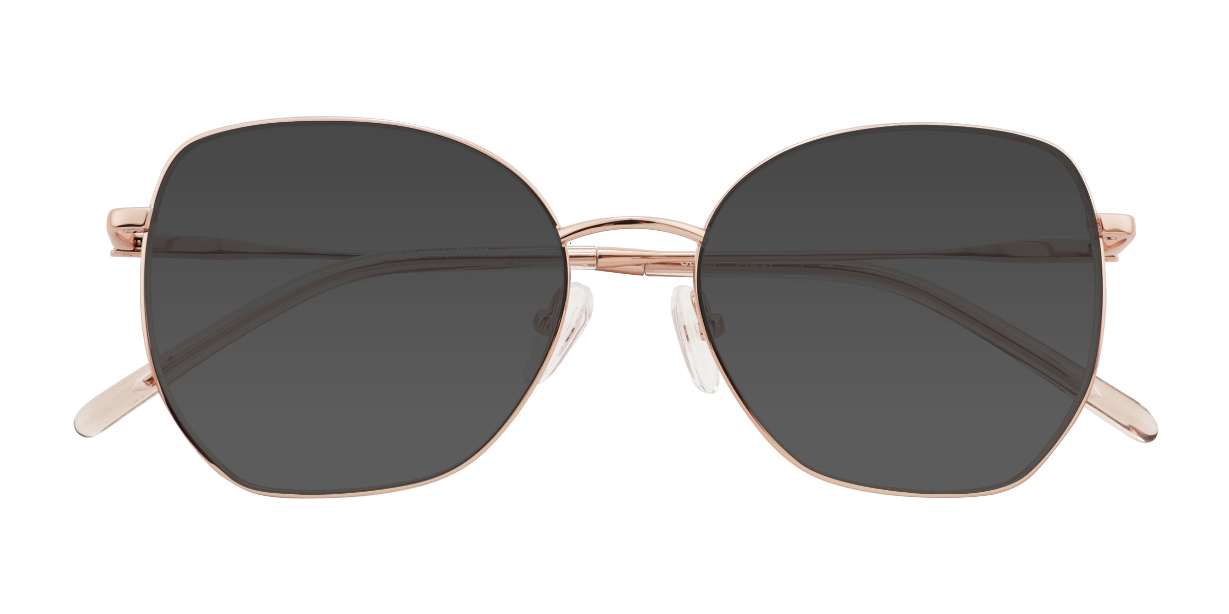 Rose Gold Gerry -  Metal Sunglasses