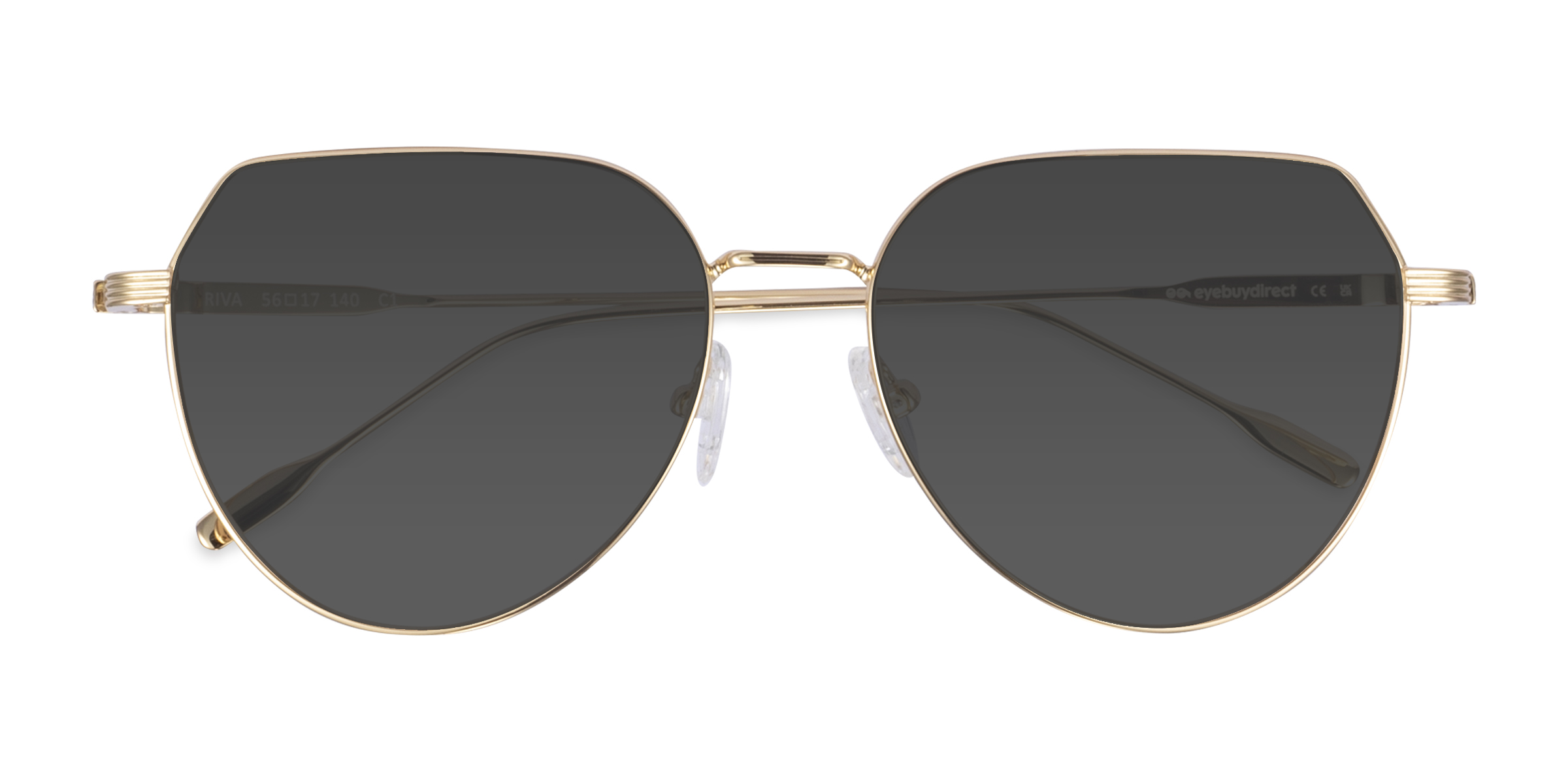 Gold Riva -  Metal Sunglasses