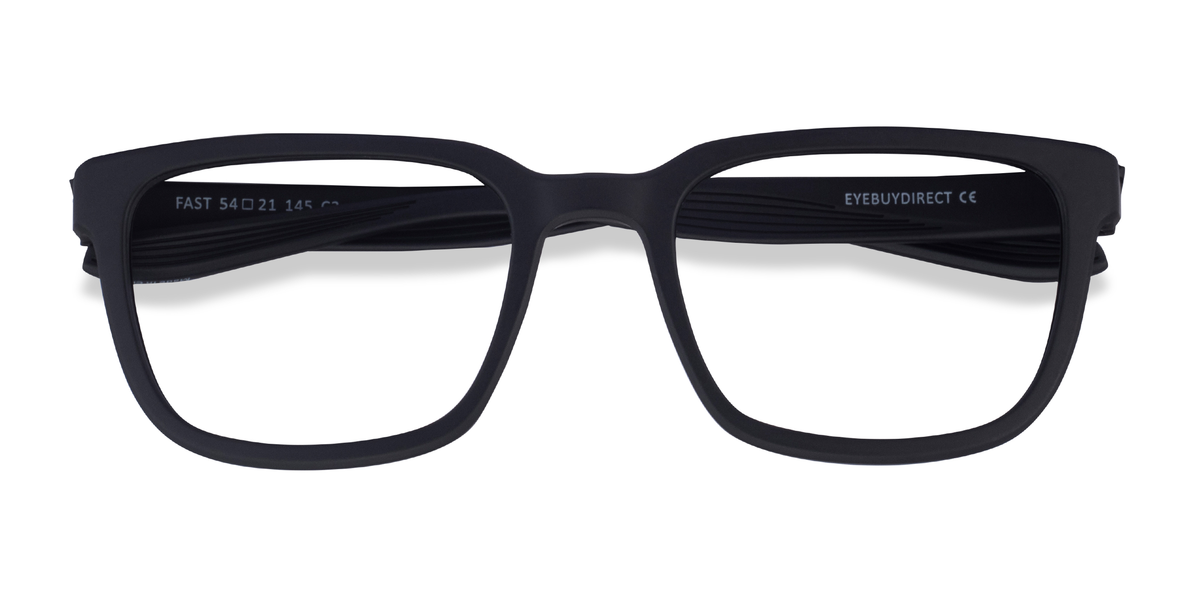 Matte Black Fast -  Plastique Lunettes de vue