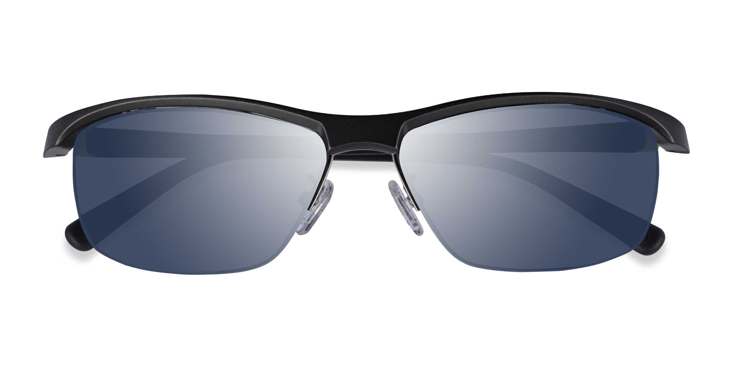Matte Gray Black Yard -  Metal Sunglasses