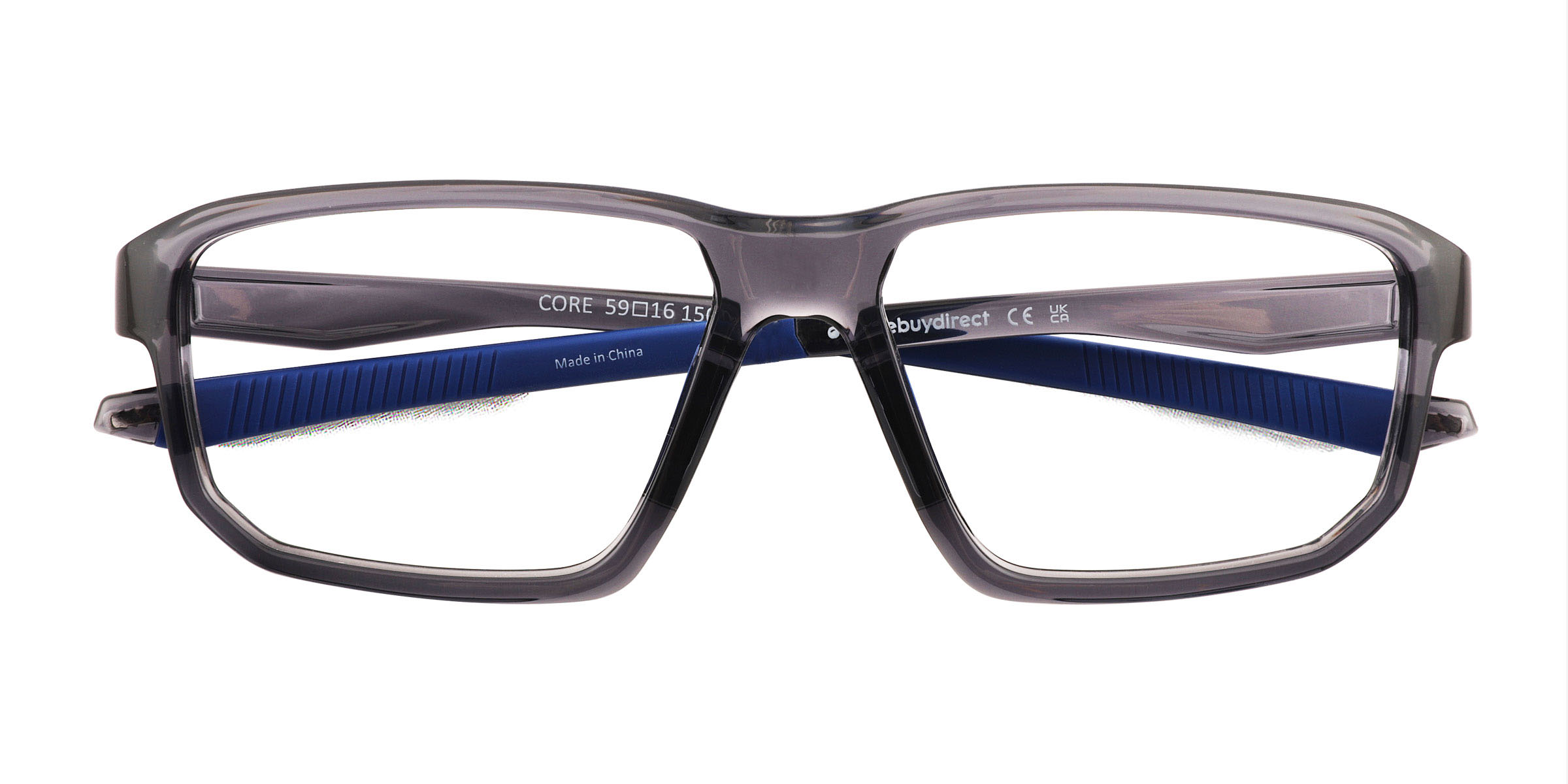 Clear Gray Core -  Plastique Lunettes de vue