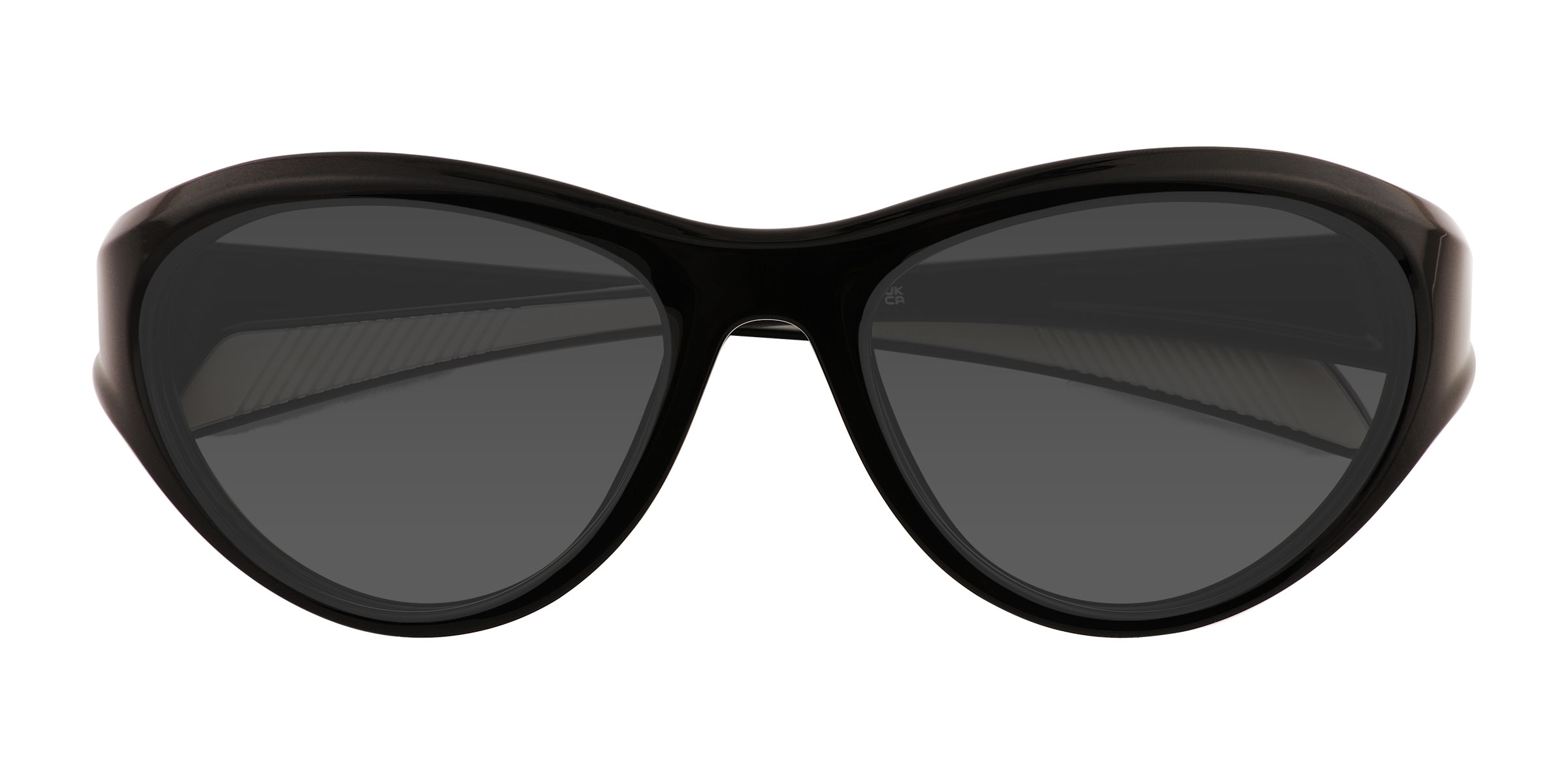Shiny Black Bedrock - Plastique Lunettes de soleil