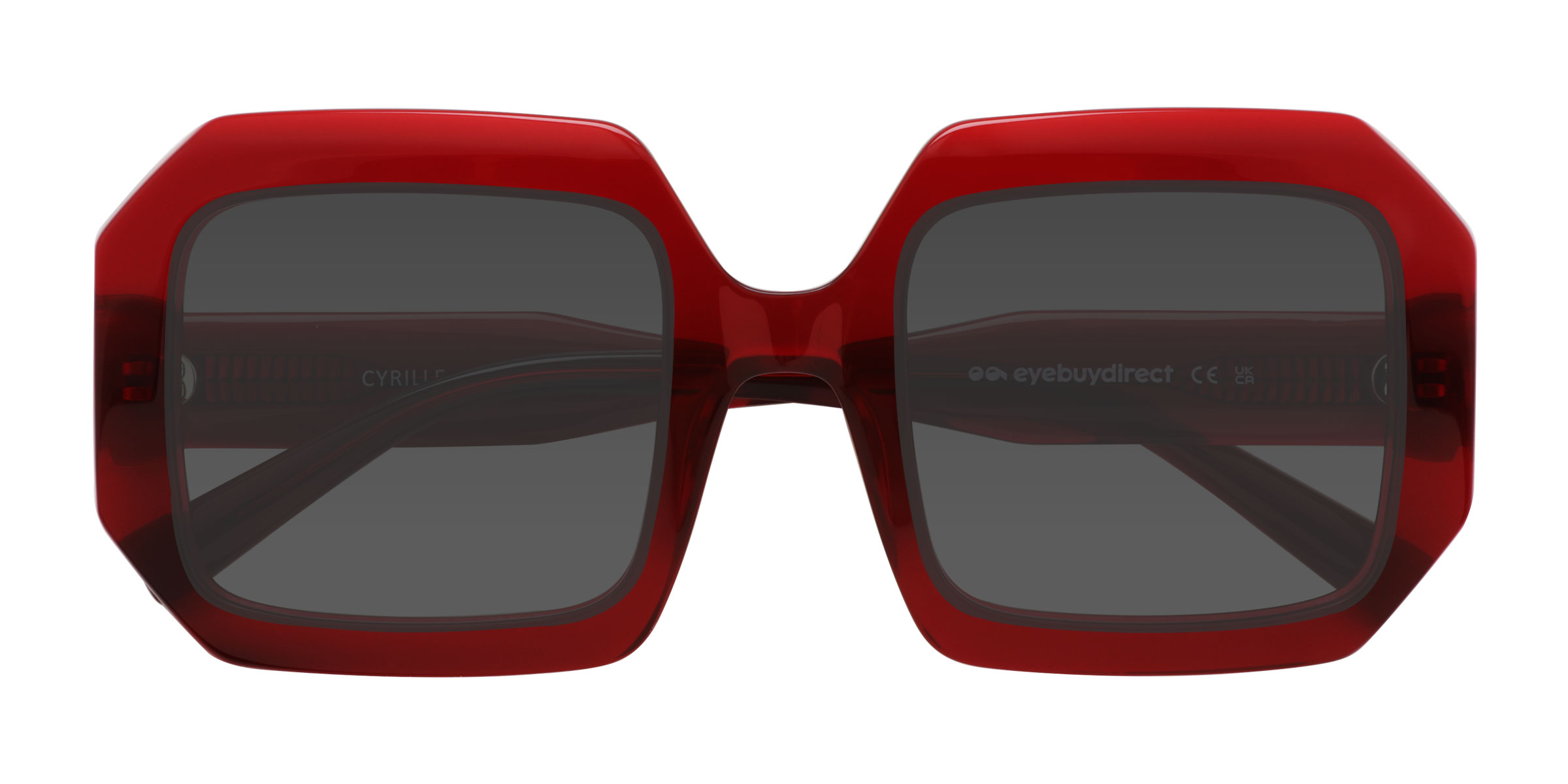 Rouge Cyrille - Acétate Lunettes de soleil