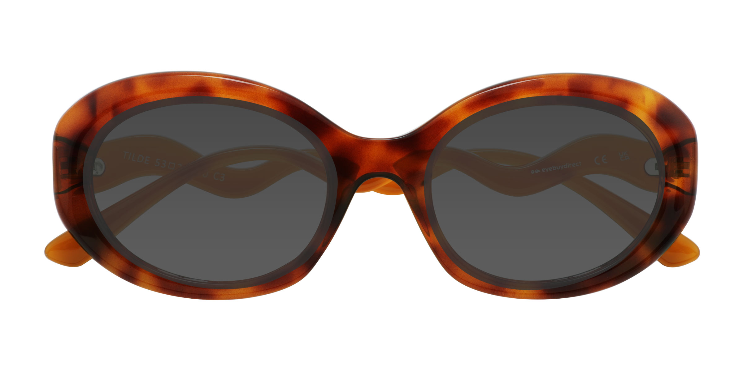 Tortoise Tilde -  Plastic Sunglasses