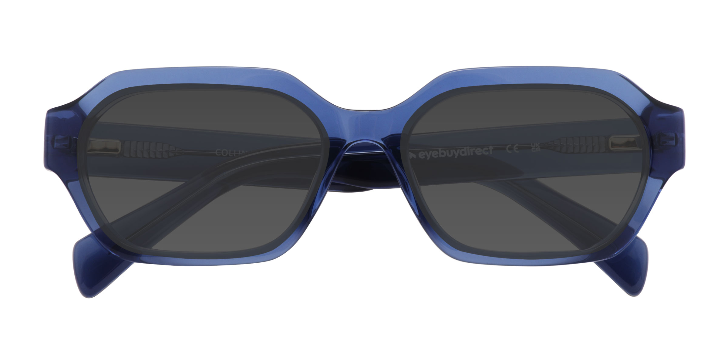 Bleu Collins -  Acétate Lunettes de soleil