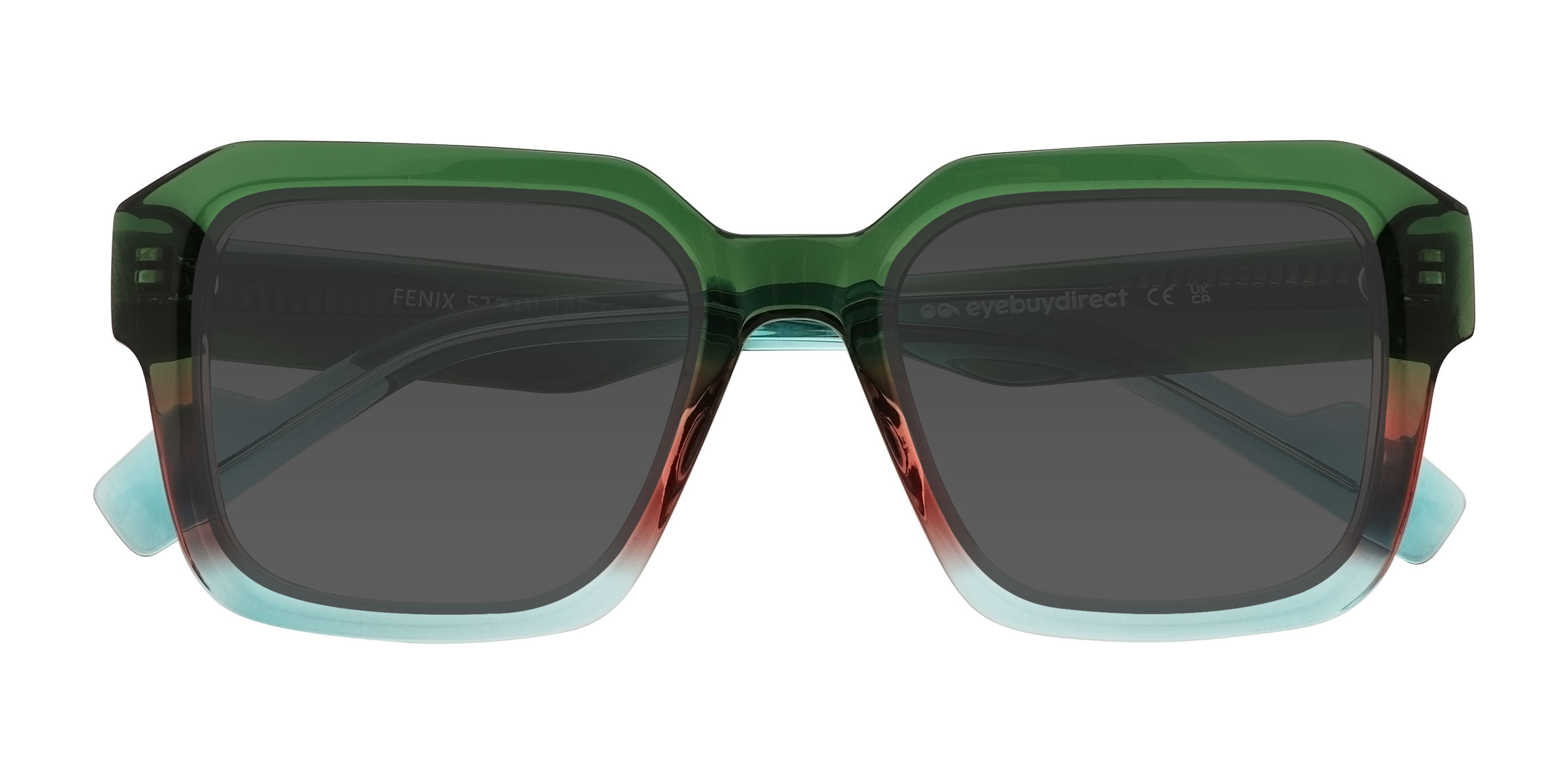 Green Blue Fenix -  Acetate Sunglasses