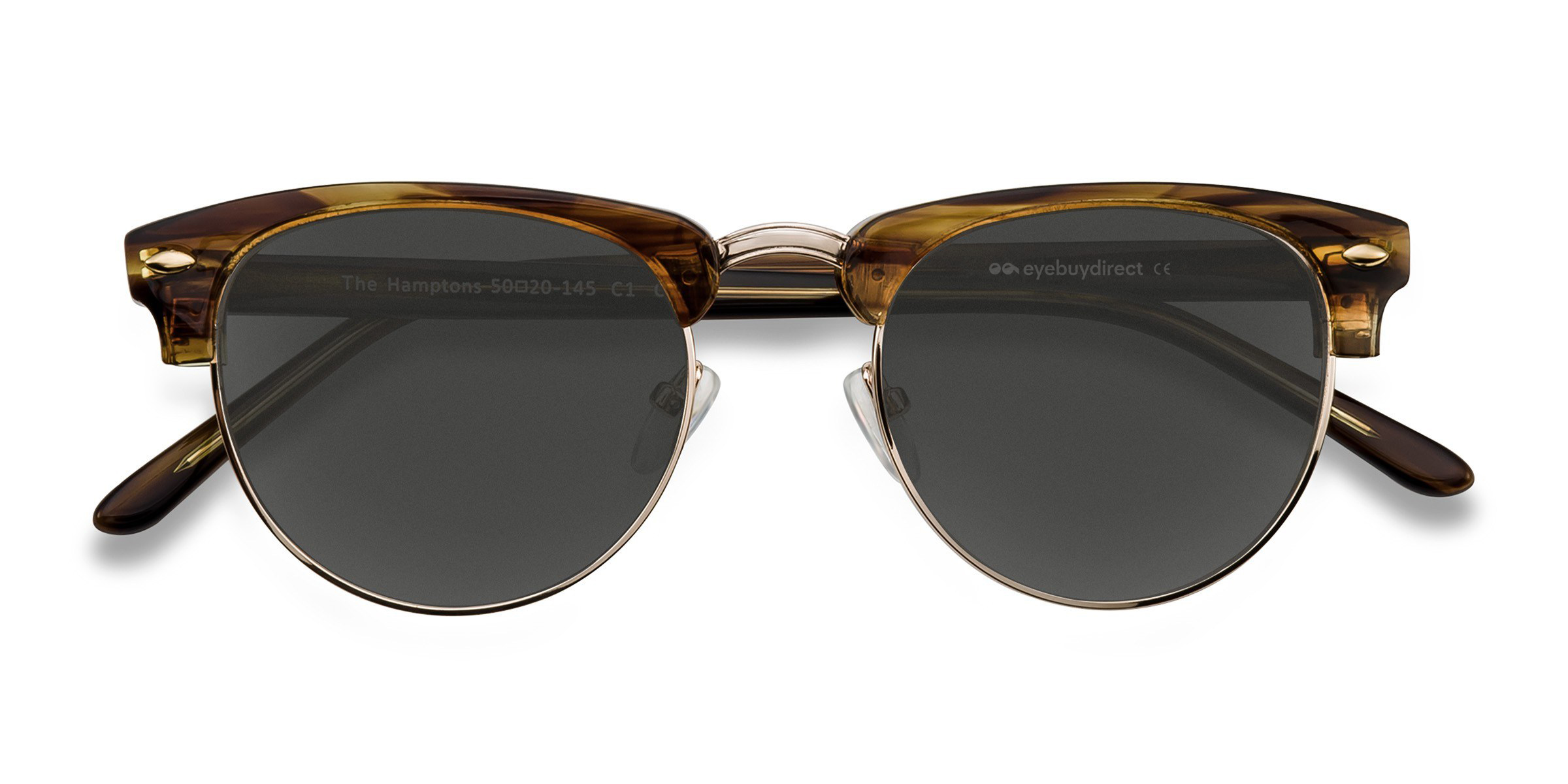 Brown Golden The Hamptons -  Acetate-metal Sunglasses