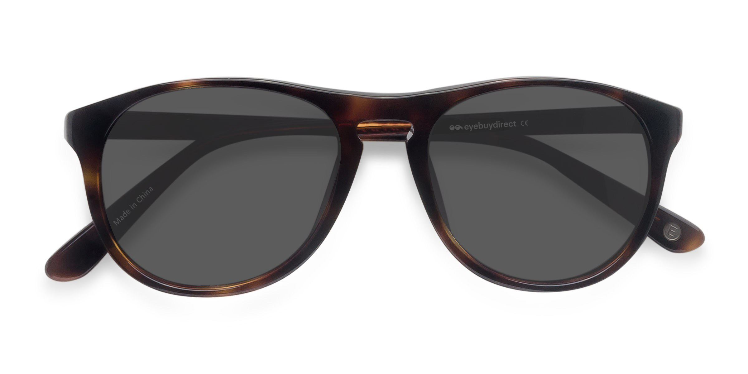 Tortoise Silt -  Acetate Sunglasses