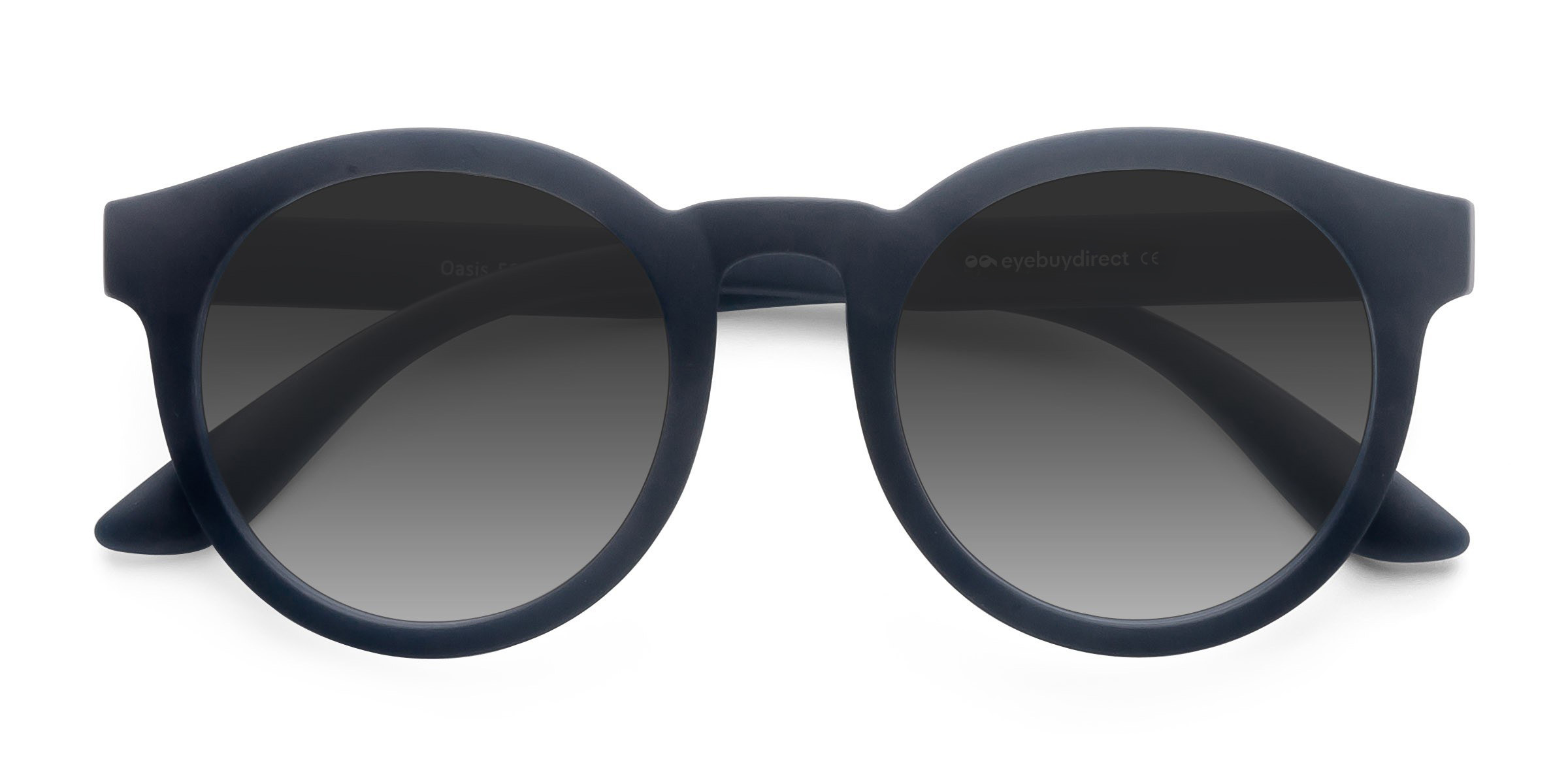 Matte Navy Oasis -  Plastique Lunettes de soleil