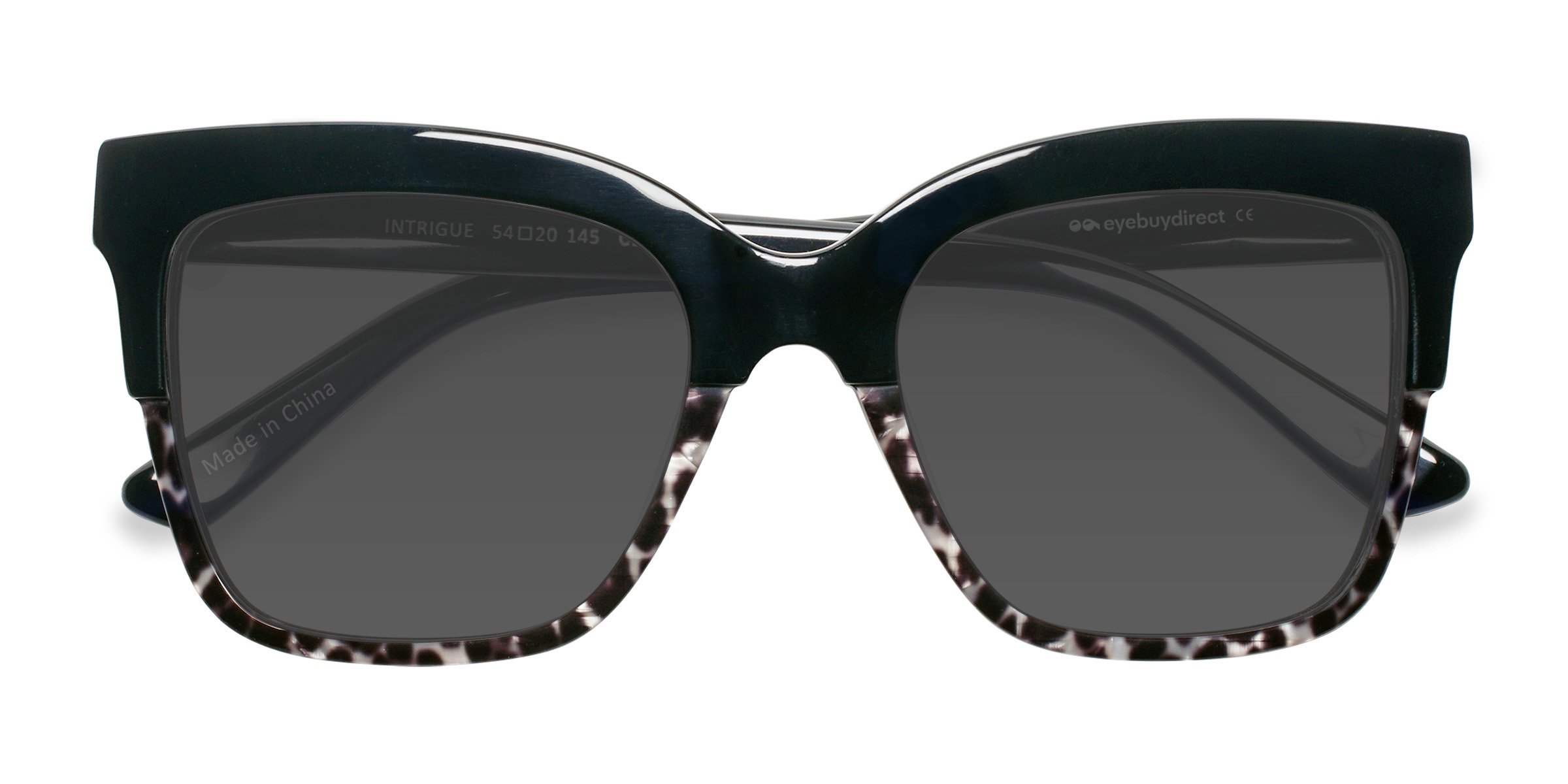 Black Leopard Intrigue -  Acétate Lunettes de soleil