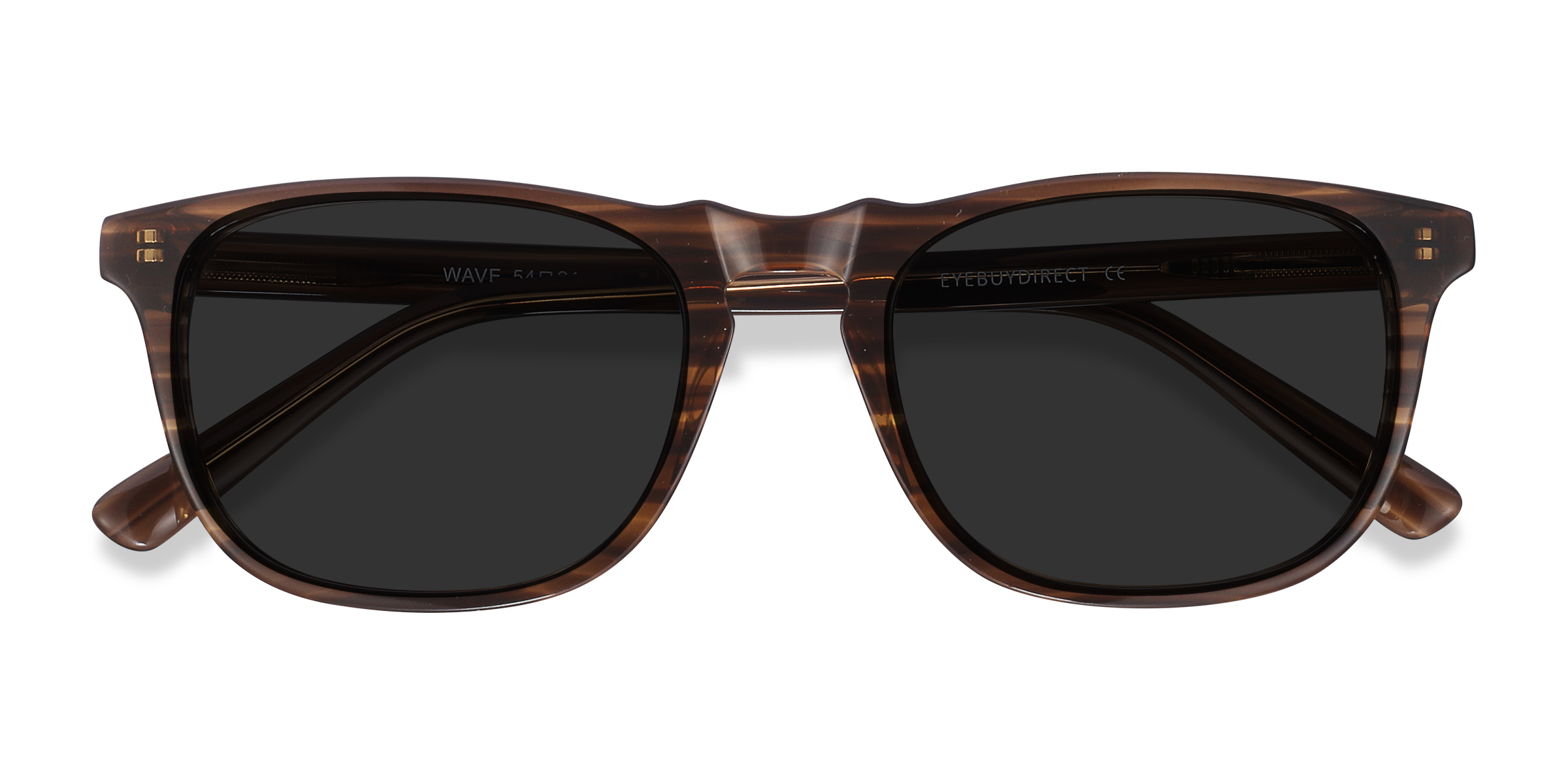 Striped Wave -  Acetate Sunglasses