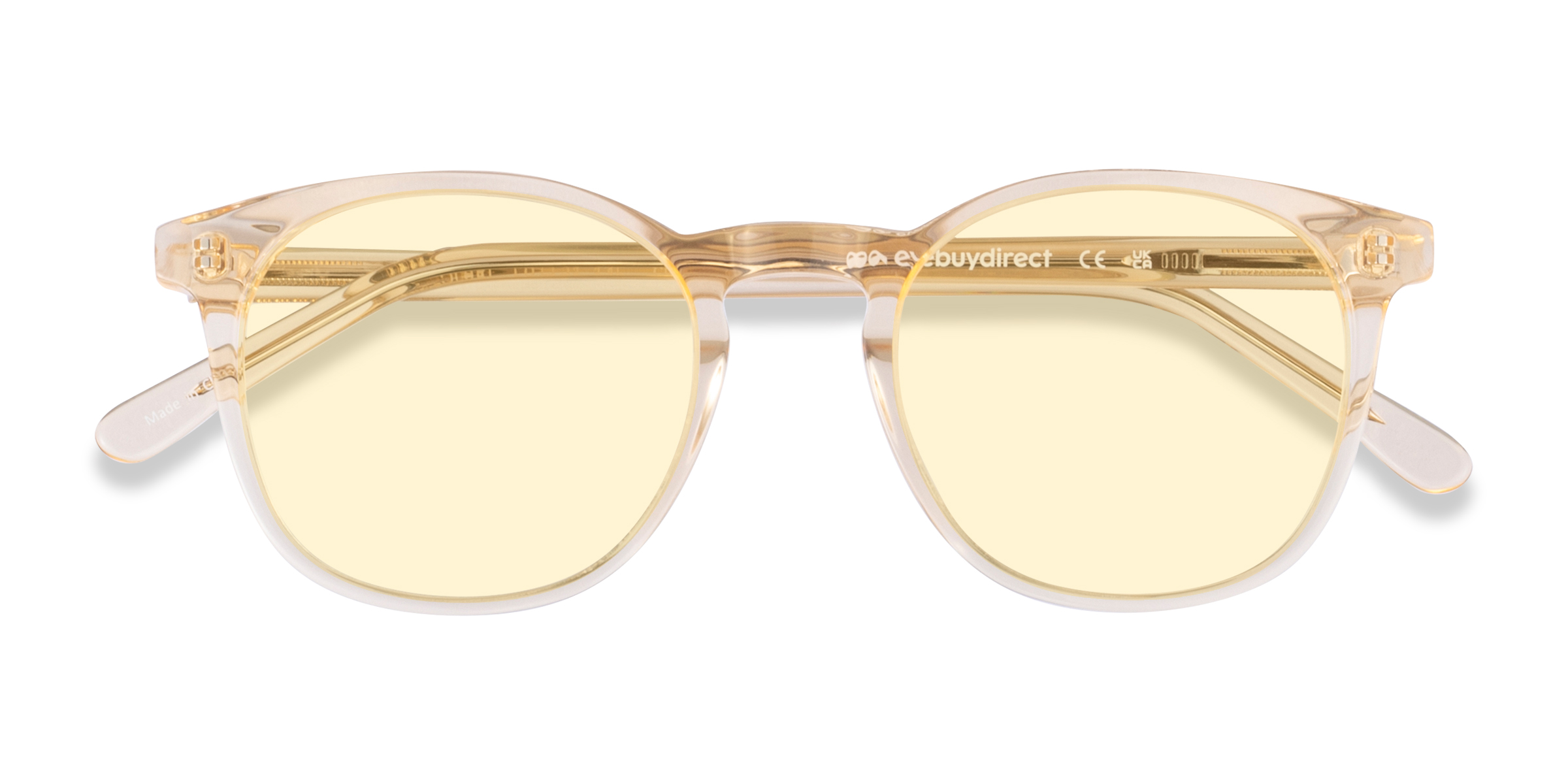 Clear Melon Safari -  Acétate Lunettes de soleil