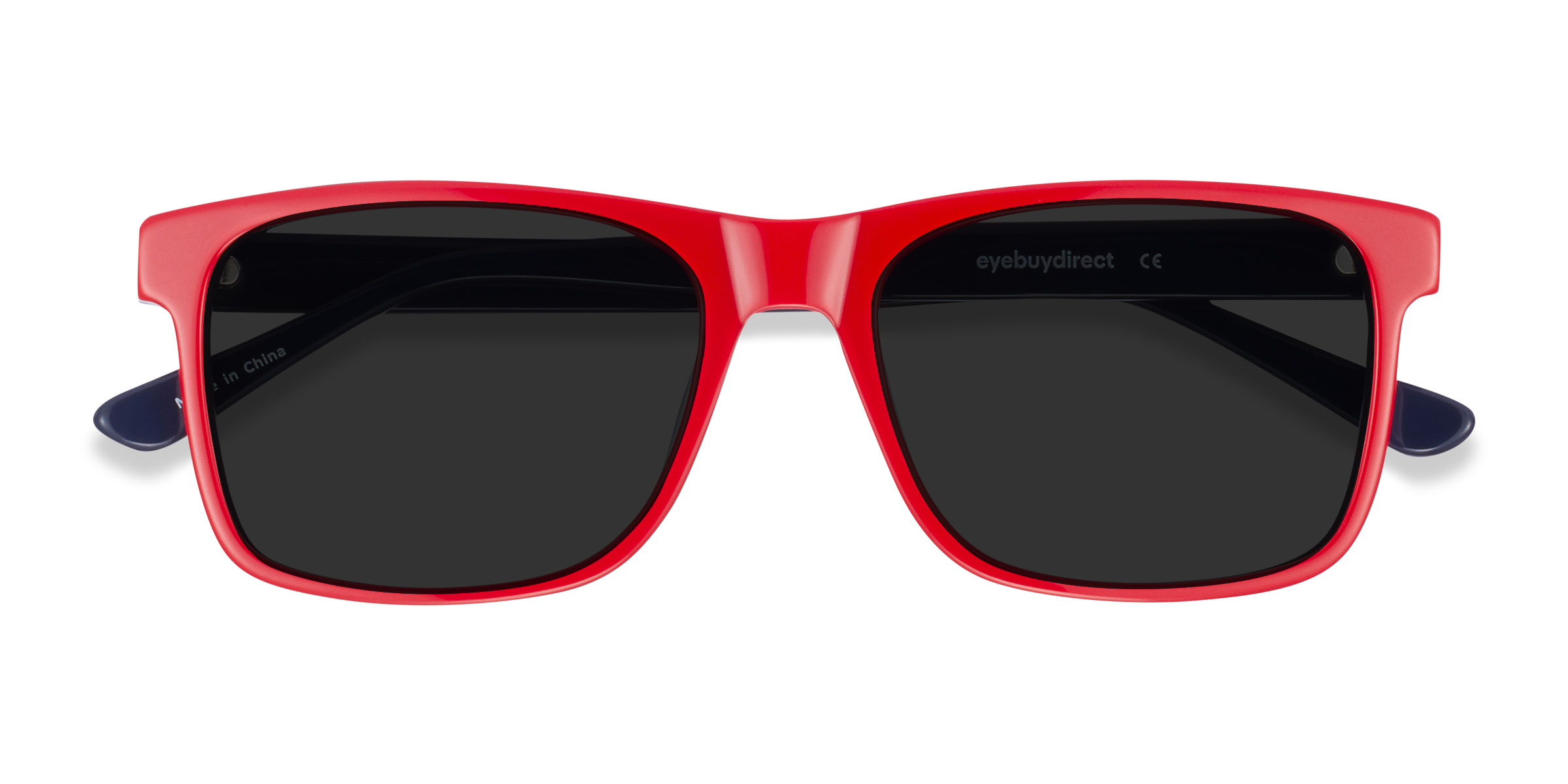 Red & Navy Proud -  Acétate Lunettes de soleil
