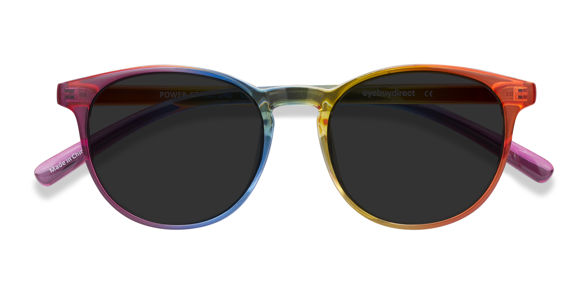 Arc-en-ciel Power -  Plastique Lunettes de soleil