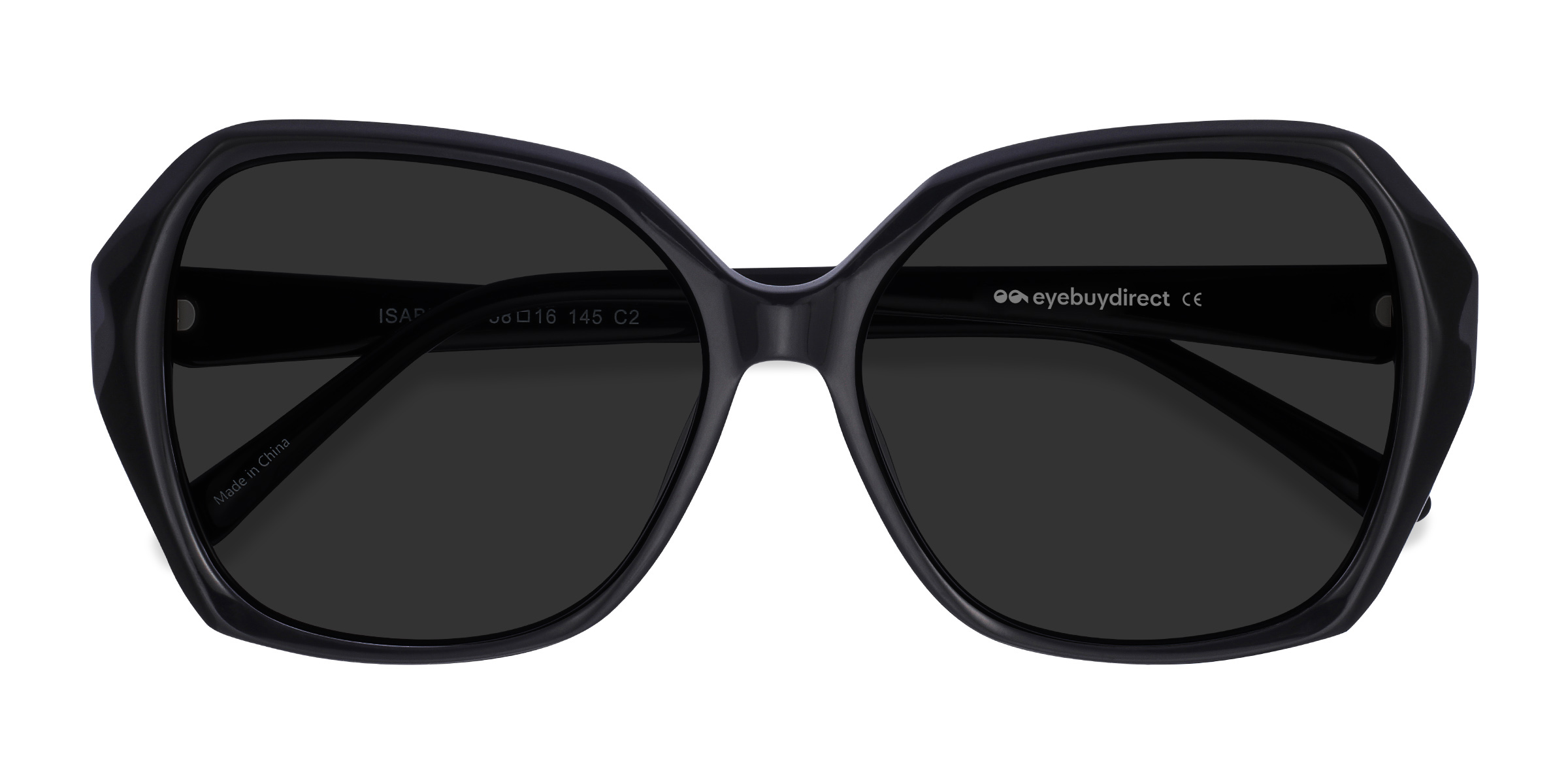 Black Isabella -  Acetate Sunglasses
