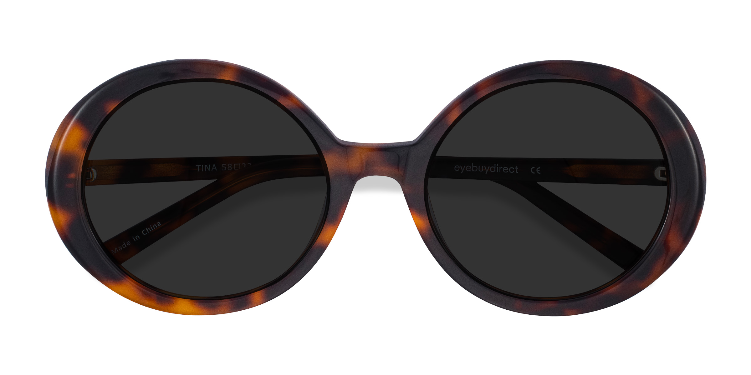 Tortoise Tina -  Acetate Sunglasses