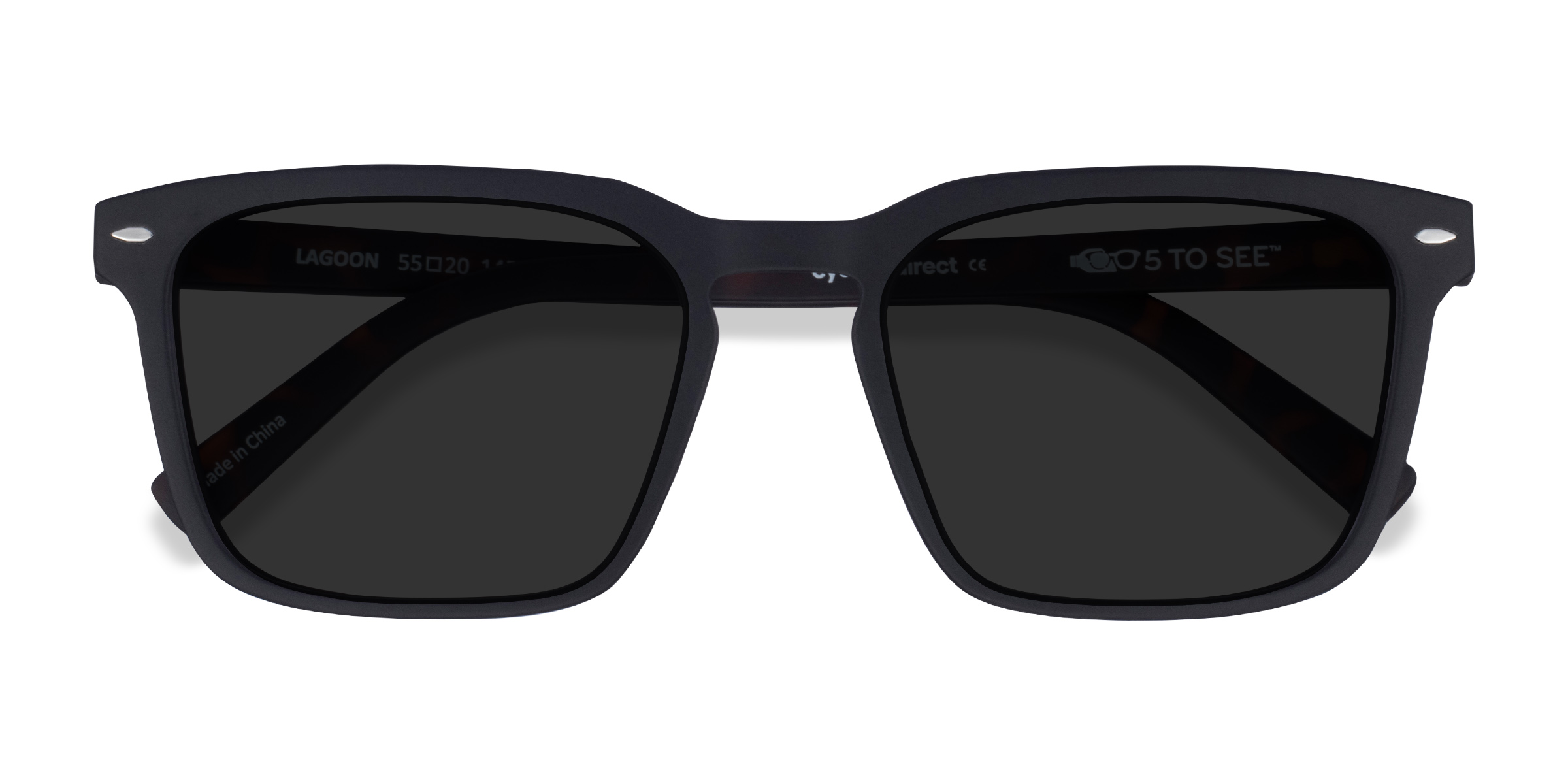 Basalt & Warm Tortoise Lagoon -  Plastique Lunettes de soleil