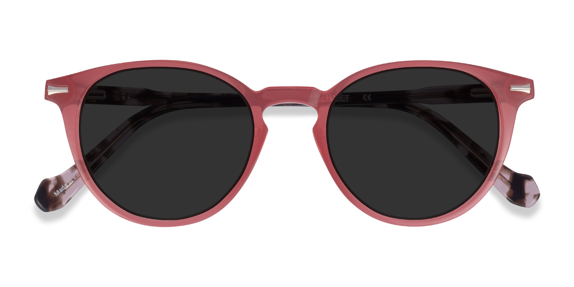 Coral Tortoise Origami -  Acétate Lunettes de soleil