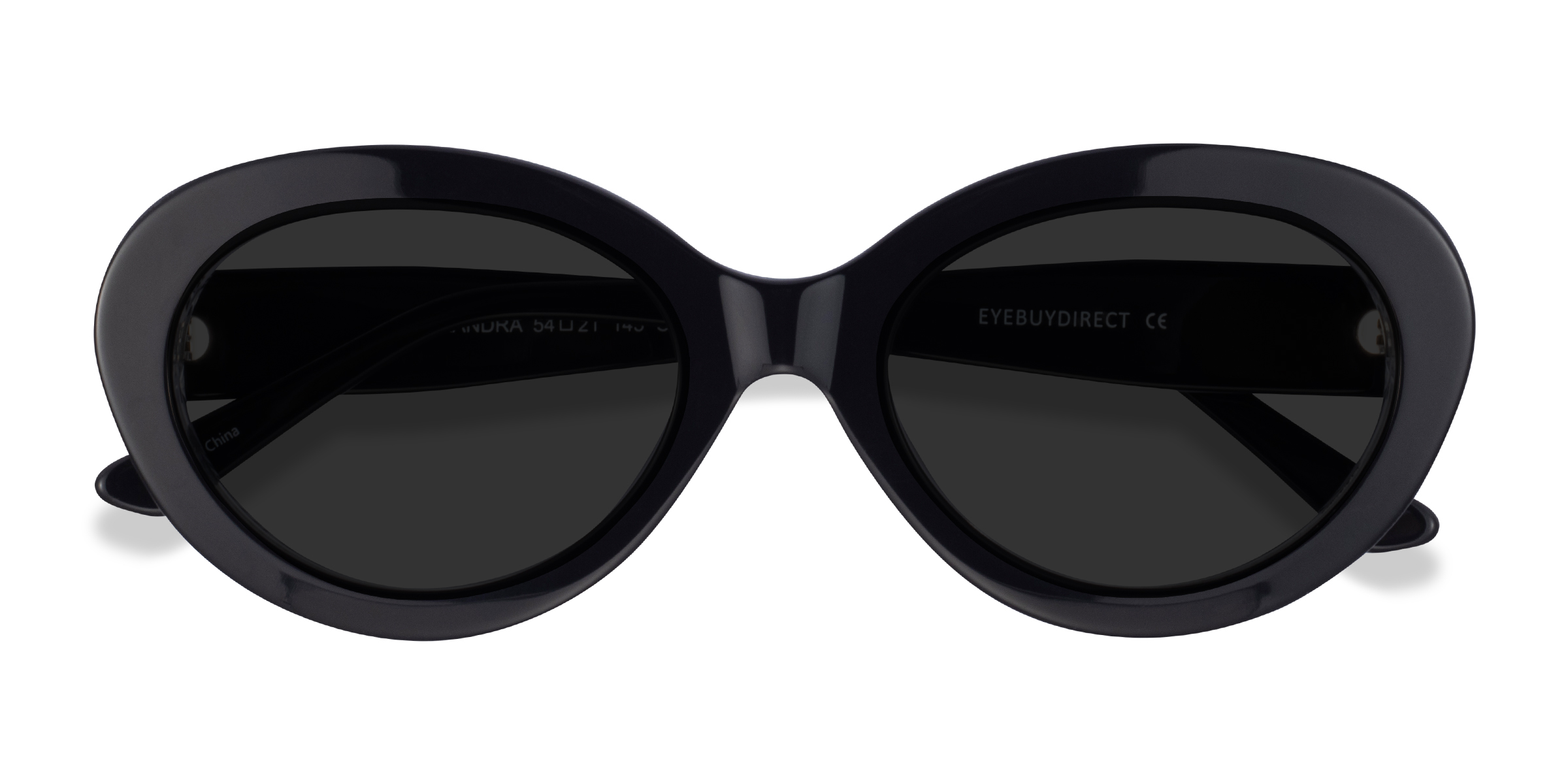 Black Zebra Alexandra -  Acetate Sunglasses