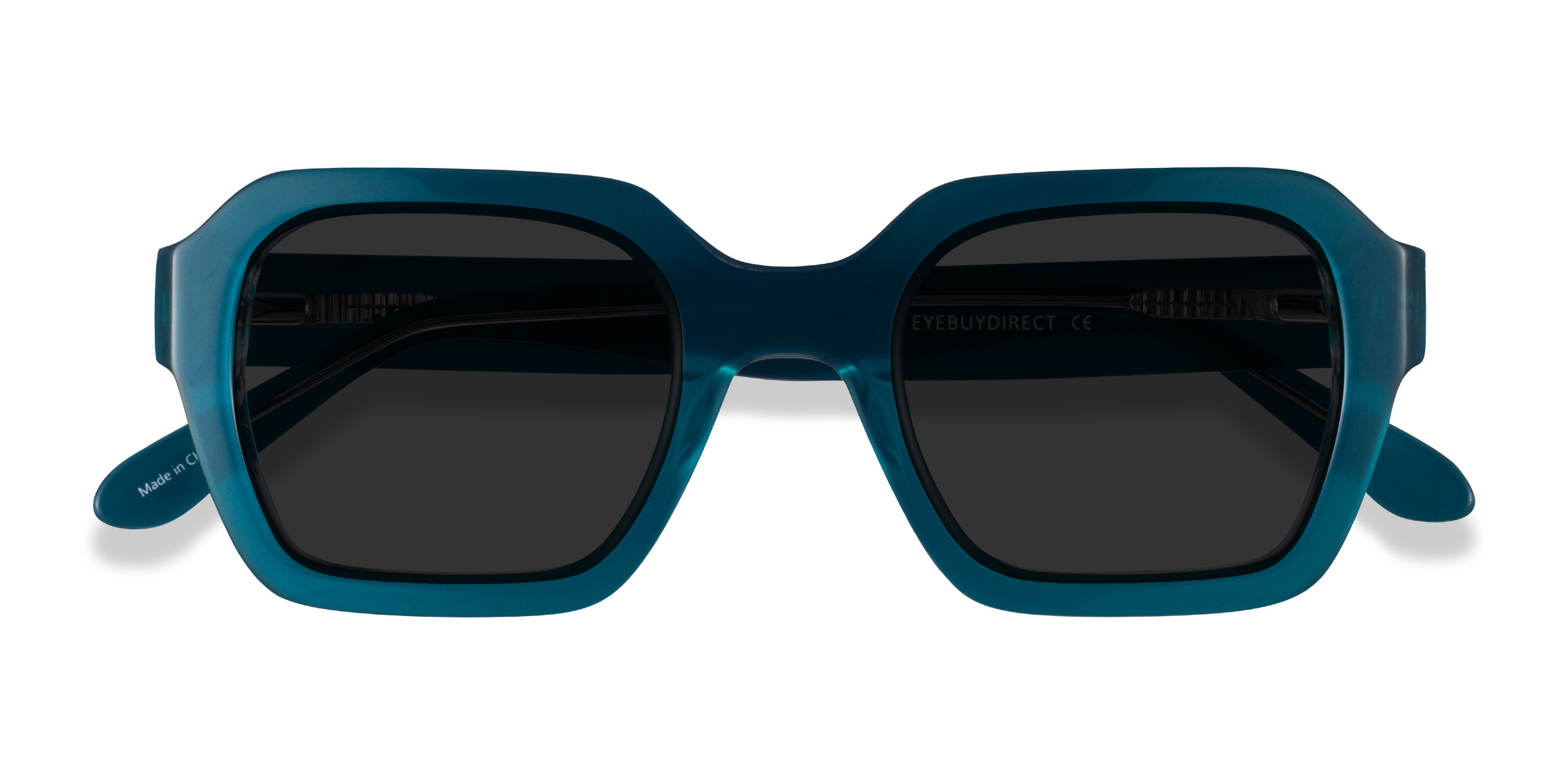 Teal Somerset -  Acetate Sunglasses