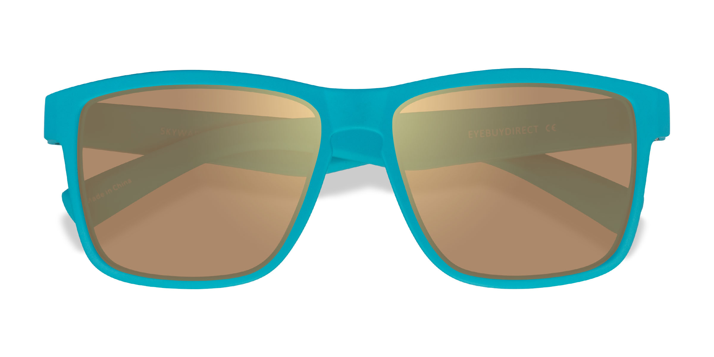 Aqua Gold Skyward -  Plastic Sunglasses