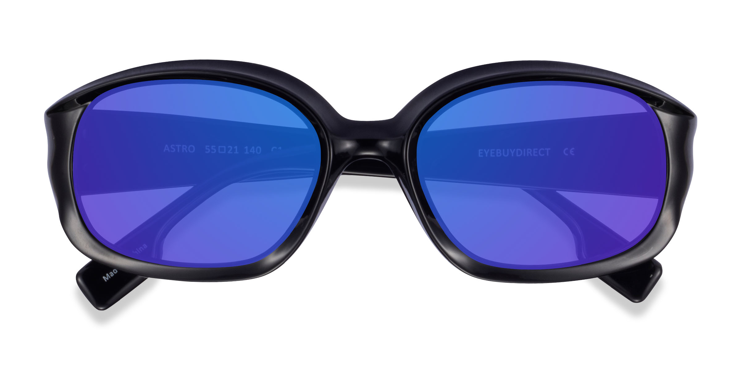 Noir Astro -  Plastique Lunettes de soleil