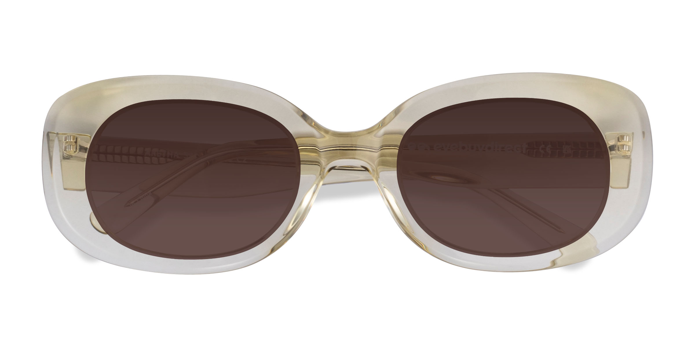 Crystal Light Yellow Aretha -  Acétate Lunettes de soleil