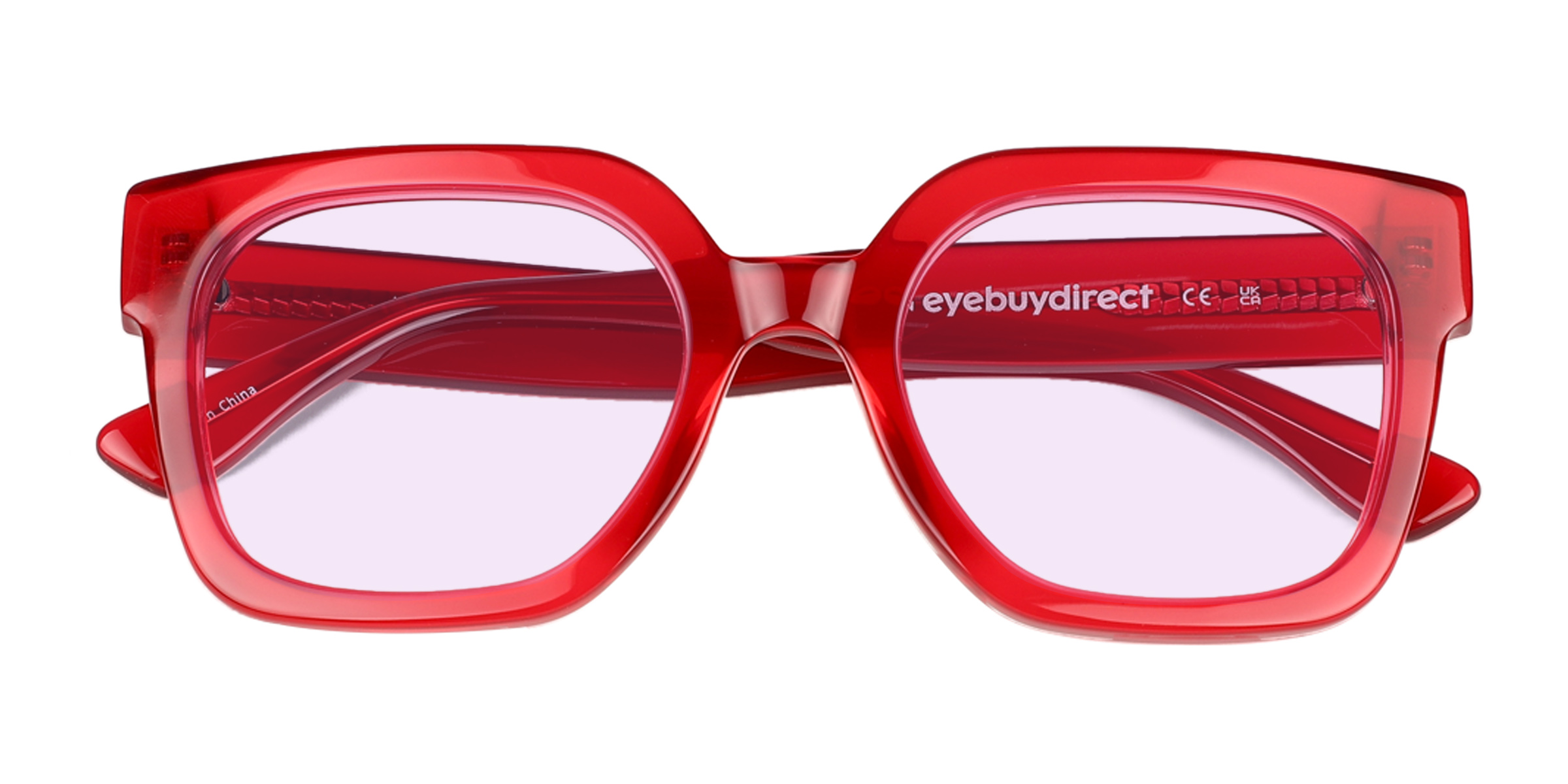 Crystal Red Helia -  Acétate Lunettes de soleil