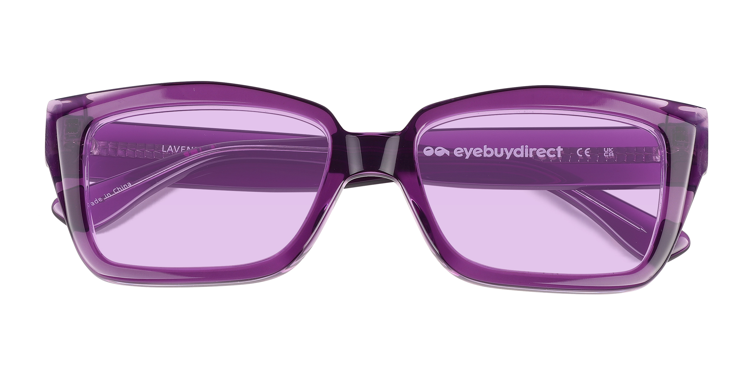 Crystal Purple Lavendula -  Acétate Lunettes de soleil