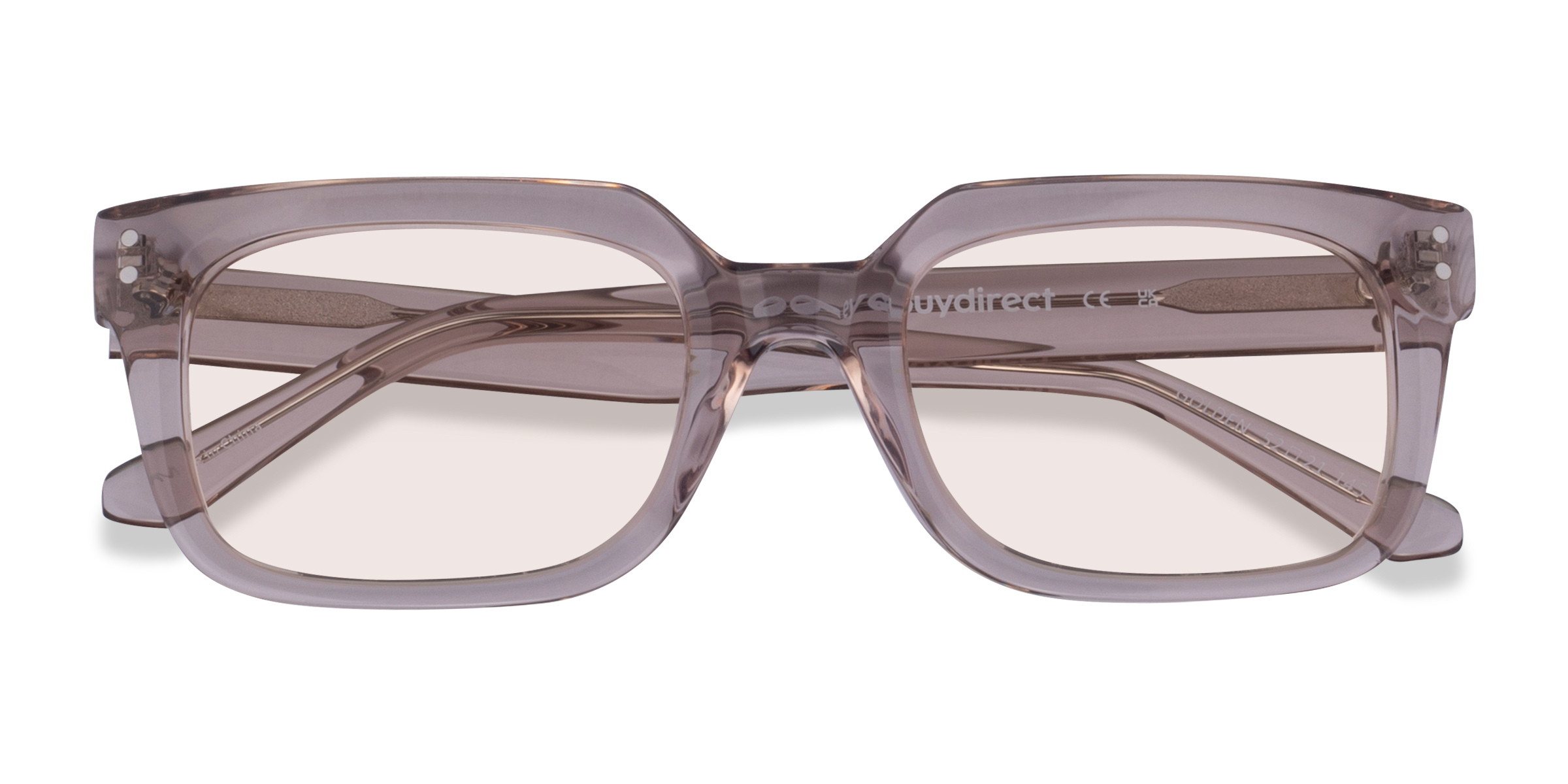 Crystal Nude Golden -  Acétate Lunettes de soleil